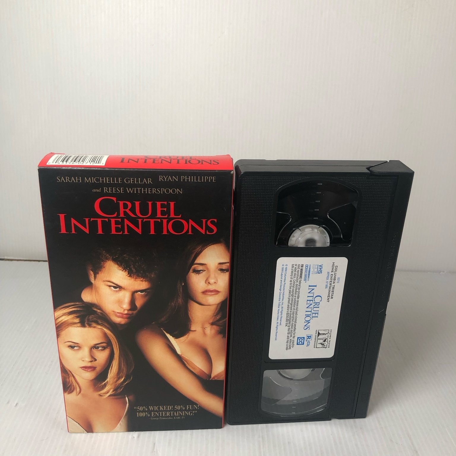 Cruel Intentions VHS 1999 Teen Drama Columbia TriStar Home Video