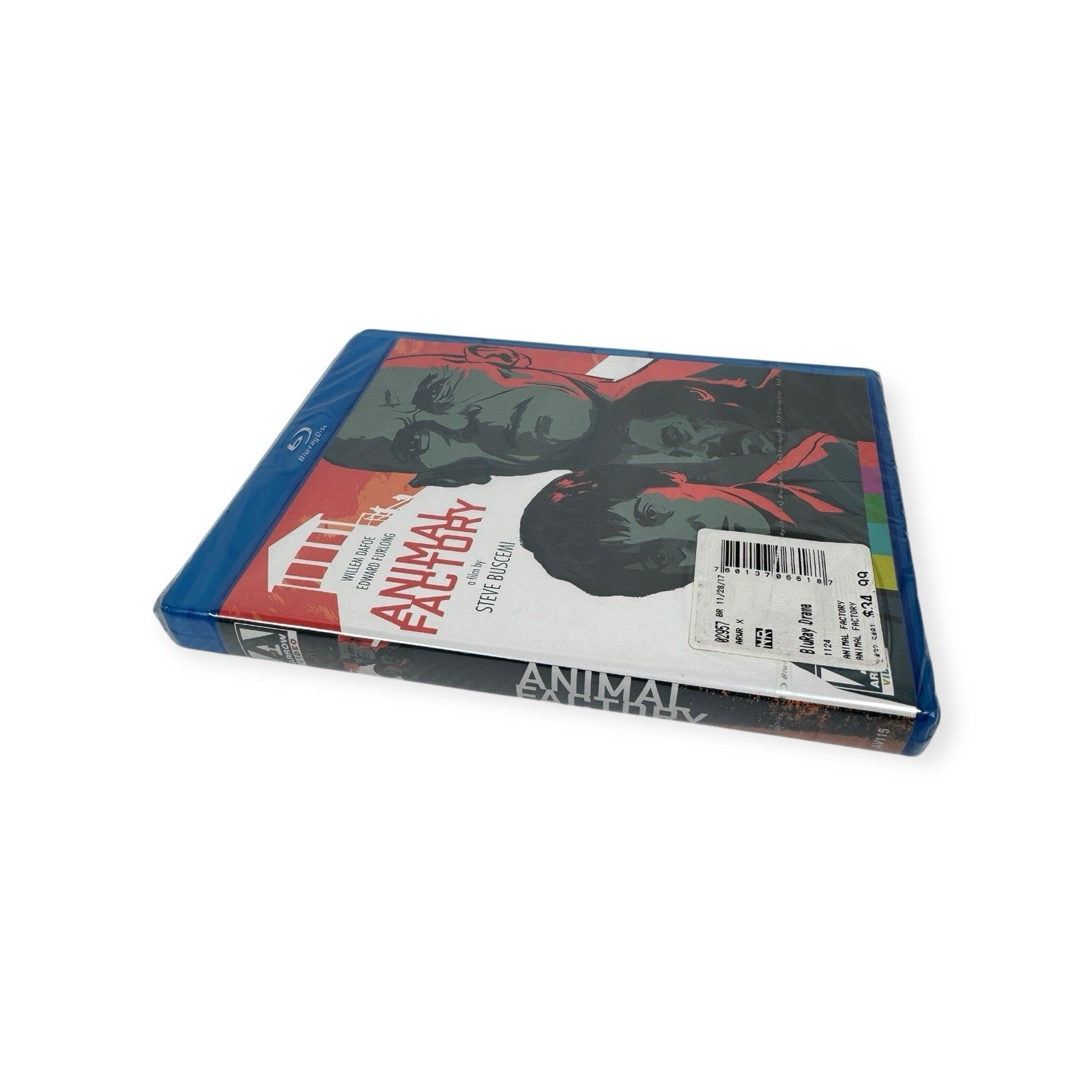 Animal Factory Special Edition Blu-ray Arrow Video Steve Buscemi Willem Dafoe