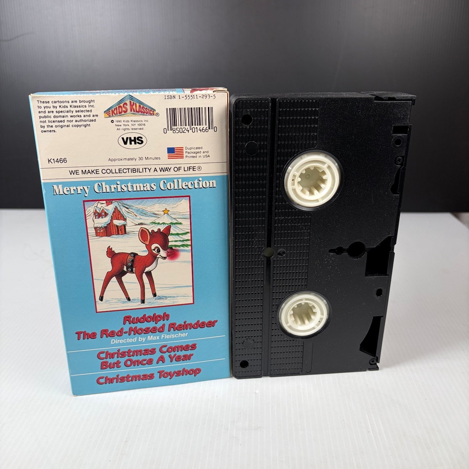 Rudolph The Red-Nosed Reindeer VHS 1990 Christmas Kids Klassics Inc