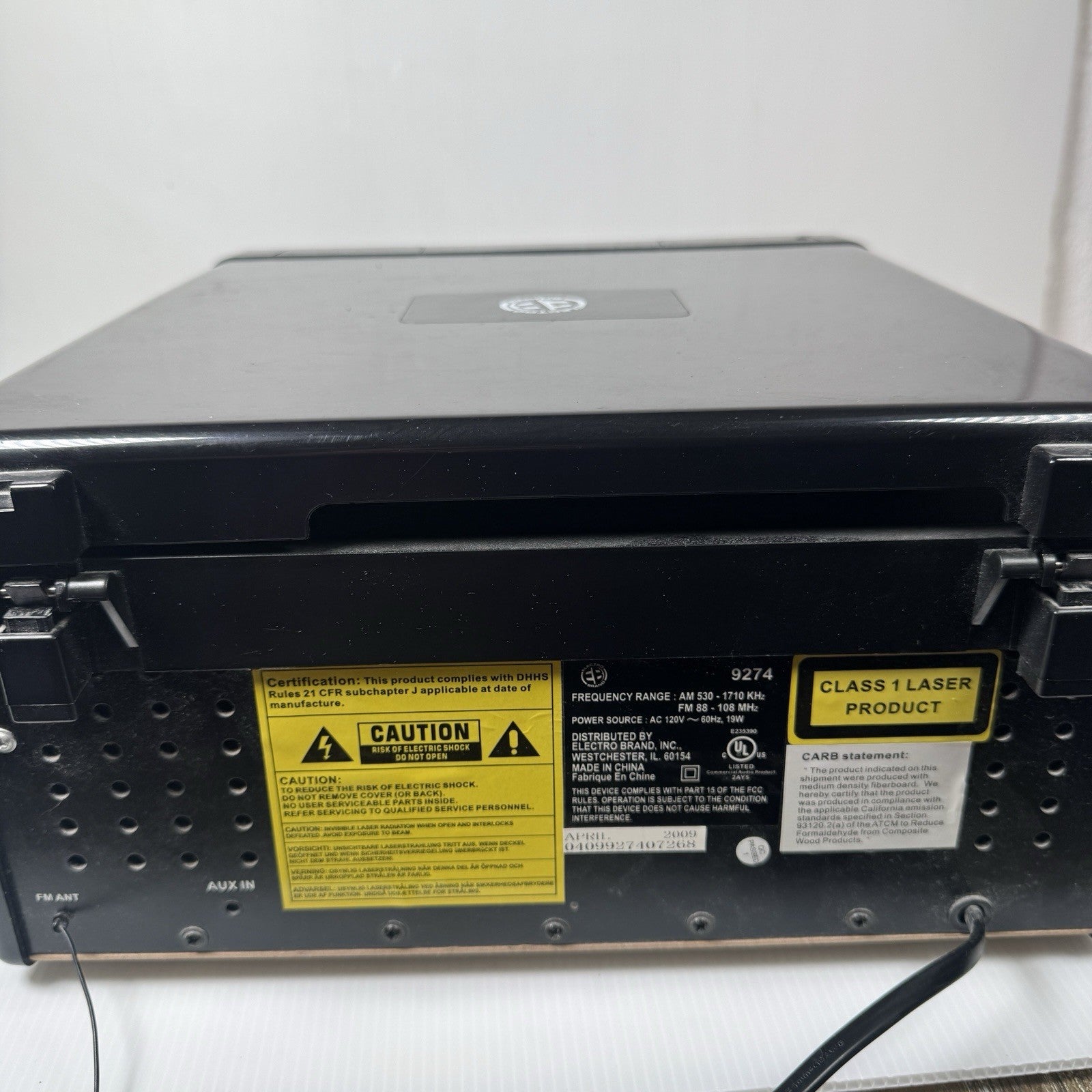 AS IS lot Of Two Turntables Audio Technica ATLP60 And Electro Brand Combo