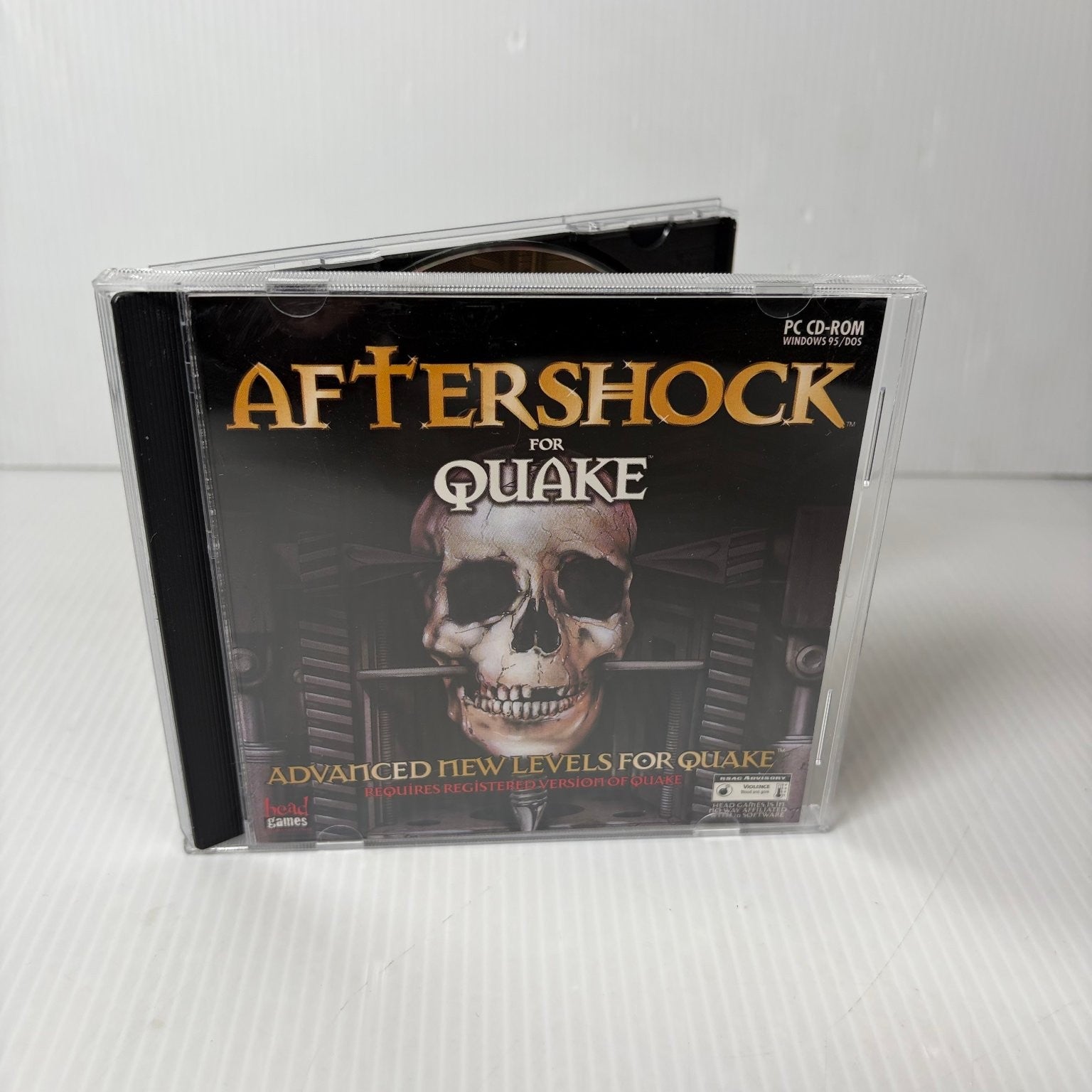 Aftershock for Quake PC Video Game Expansion Levels 3D Editor