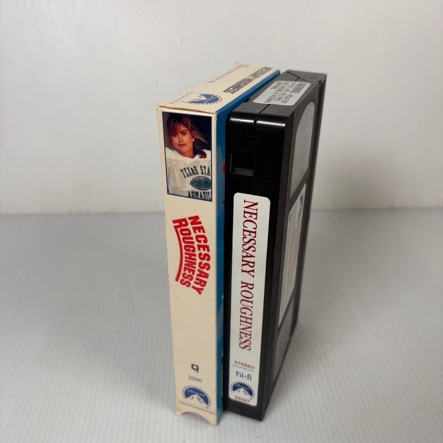 Necessary Roughness VHS 1991 Sports Comedy Paramount Cult Classic