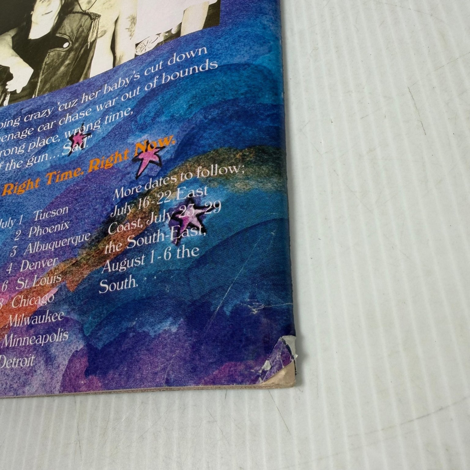 Revolution Magazine September 1989 Robert Smith The Cure Rock Music History