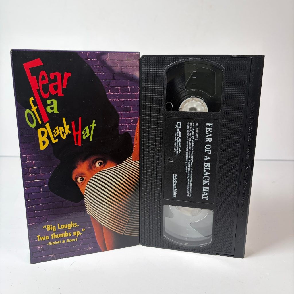 Fear of a Black Hat VHS 1994 Rusty Cundieff Rap Comedy PolyGram Video R