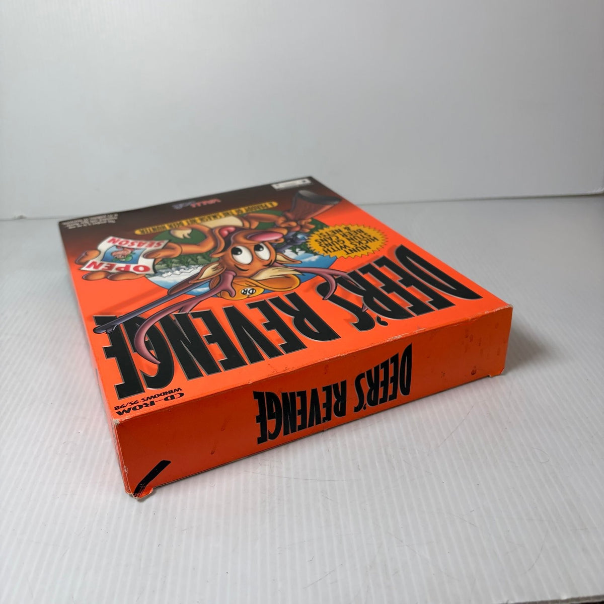 Deer's Revenge Big Box PC CD-ROM Windows 95/98 Video Game ValuSoft FPS Parody