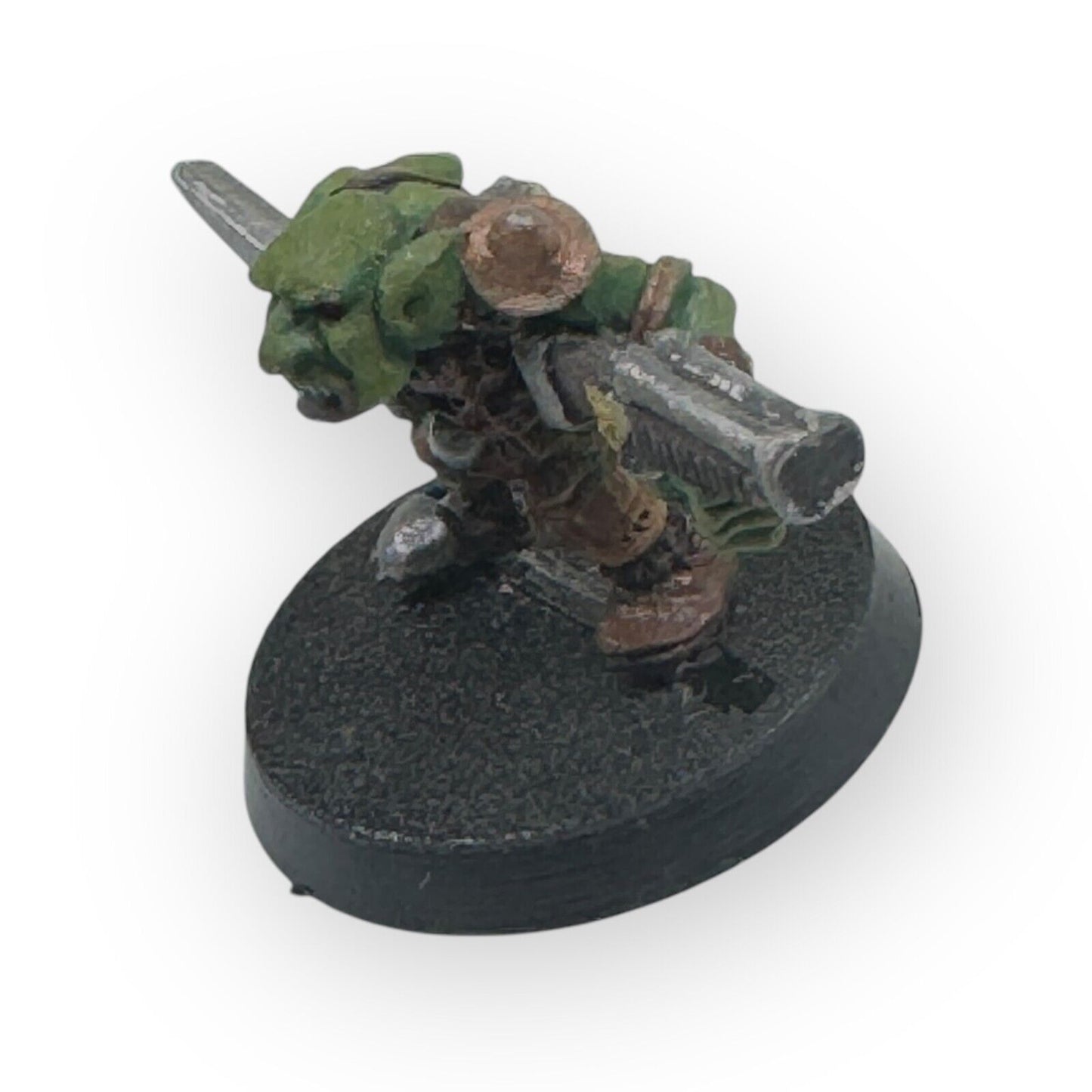 Warhammer 40K Rogue Trader Gretchin Armed w/ Knife & Sawn Off Shotgun 1 Painted