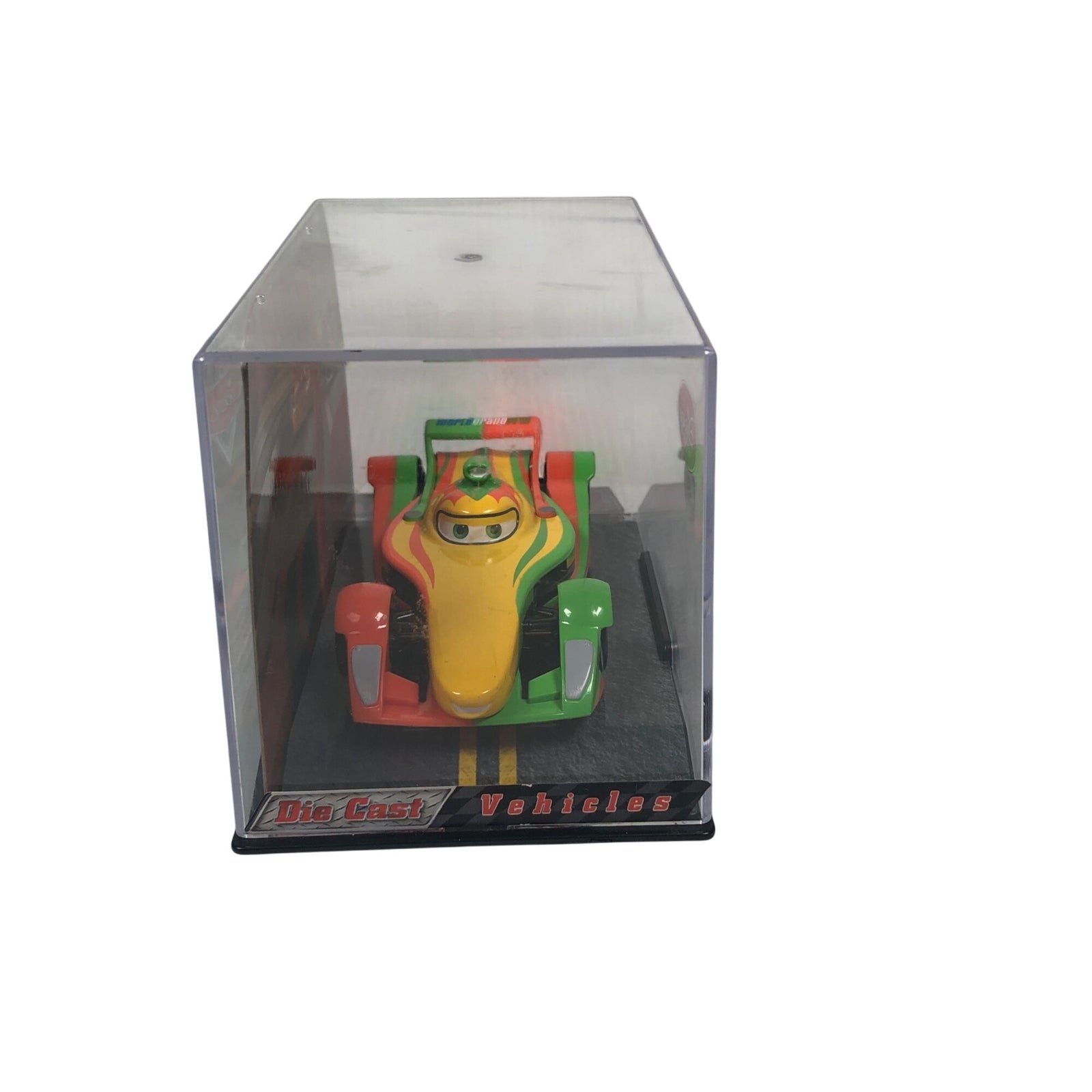 Disney Pixar Cars 2 Rip Clutchgoneski Die-Cast Vehicle In Display Case 1:43