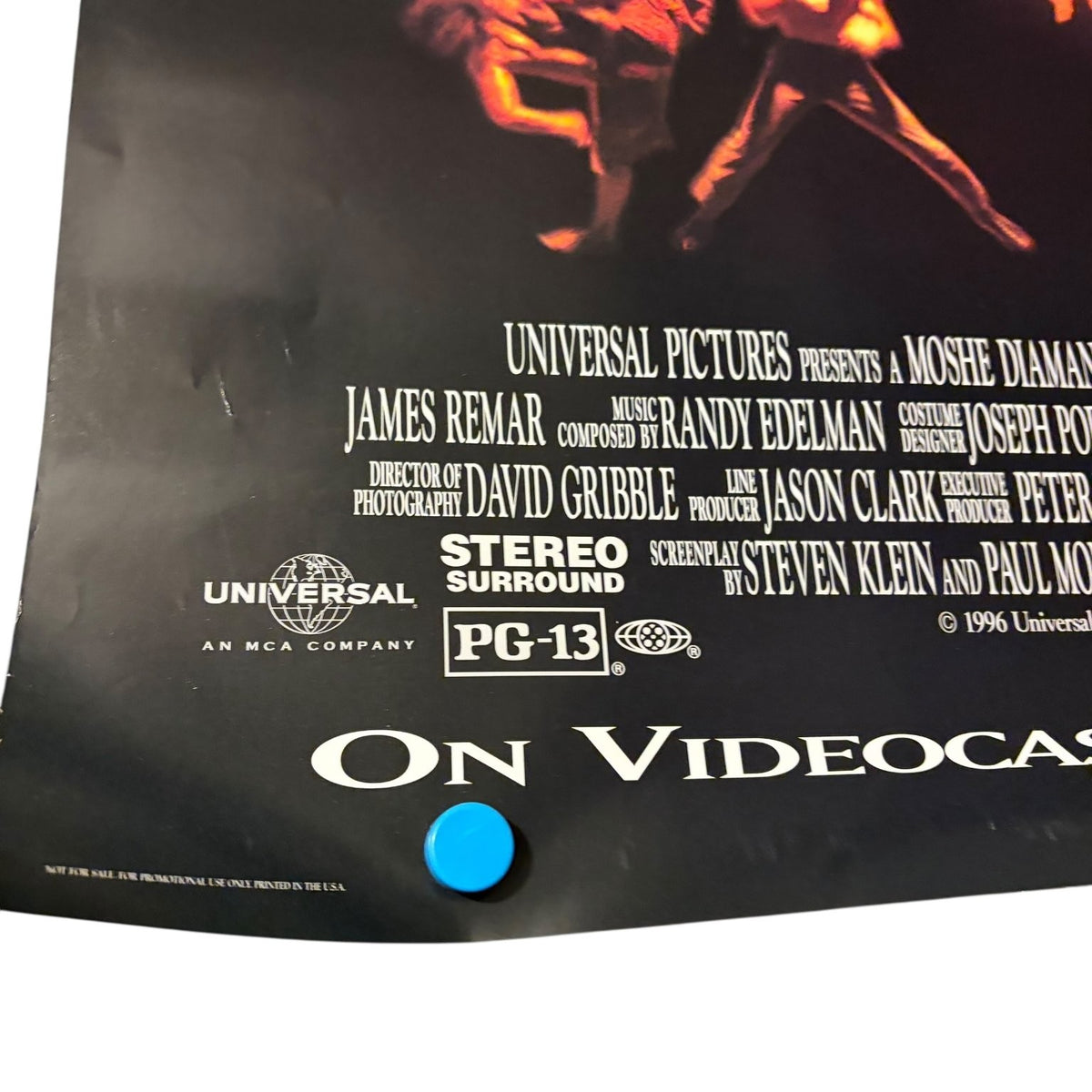 The Quest 1996 One-Sheet Movie Poster Universal Van Damme
