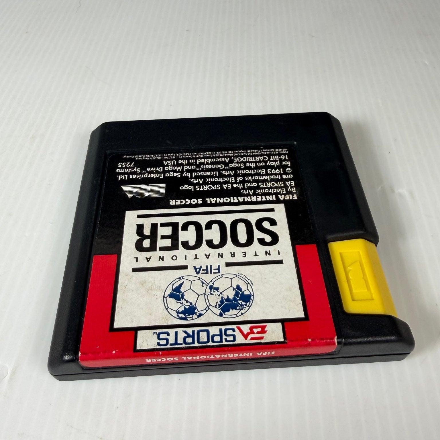FIFA International Soccer Sega Genesis Video Game EA Sports Soccer