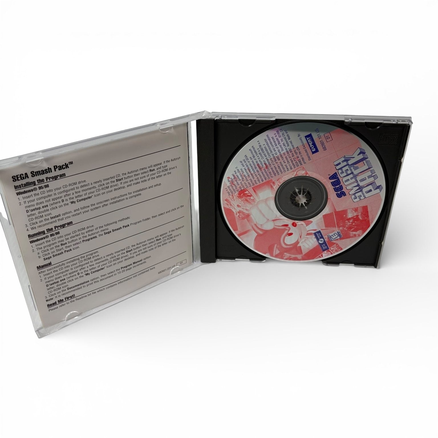 Sega Smash Pack PC Collection Video Game 8 Classic Hits Windows