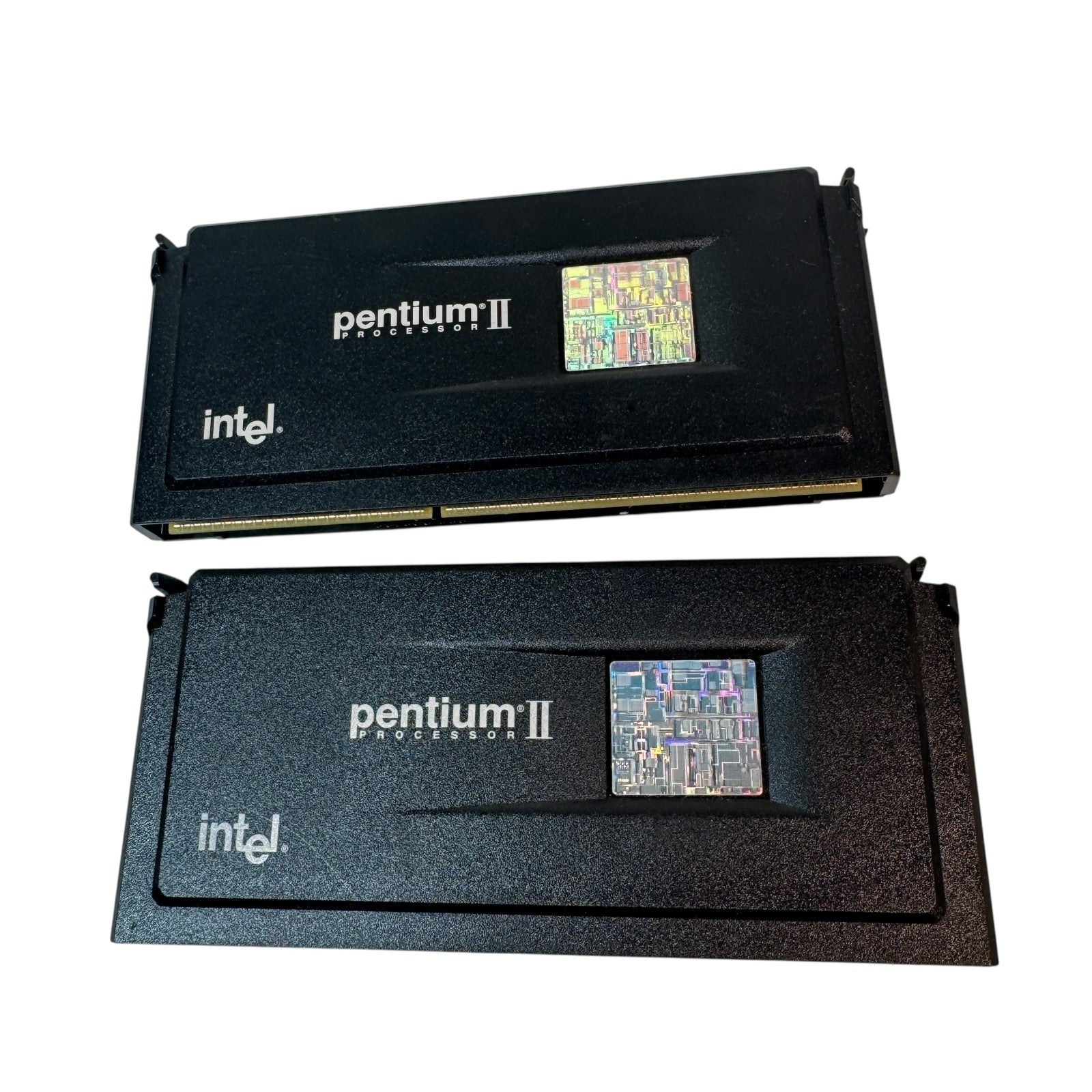 Vintage Intel Pentium II Processor Lot of 2 MMX