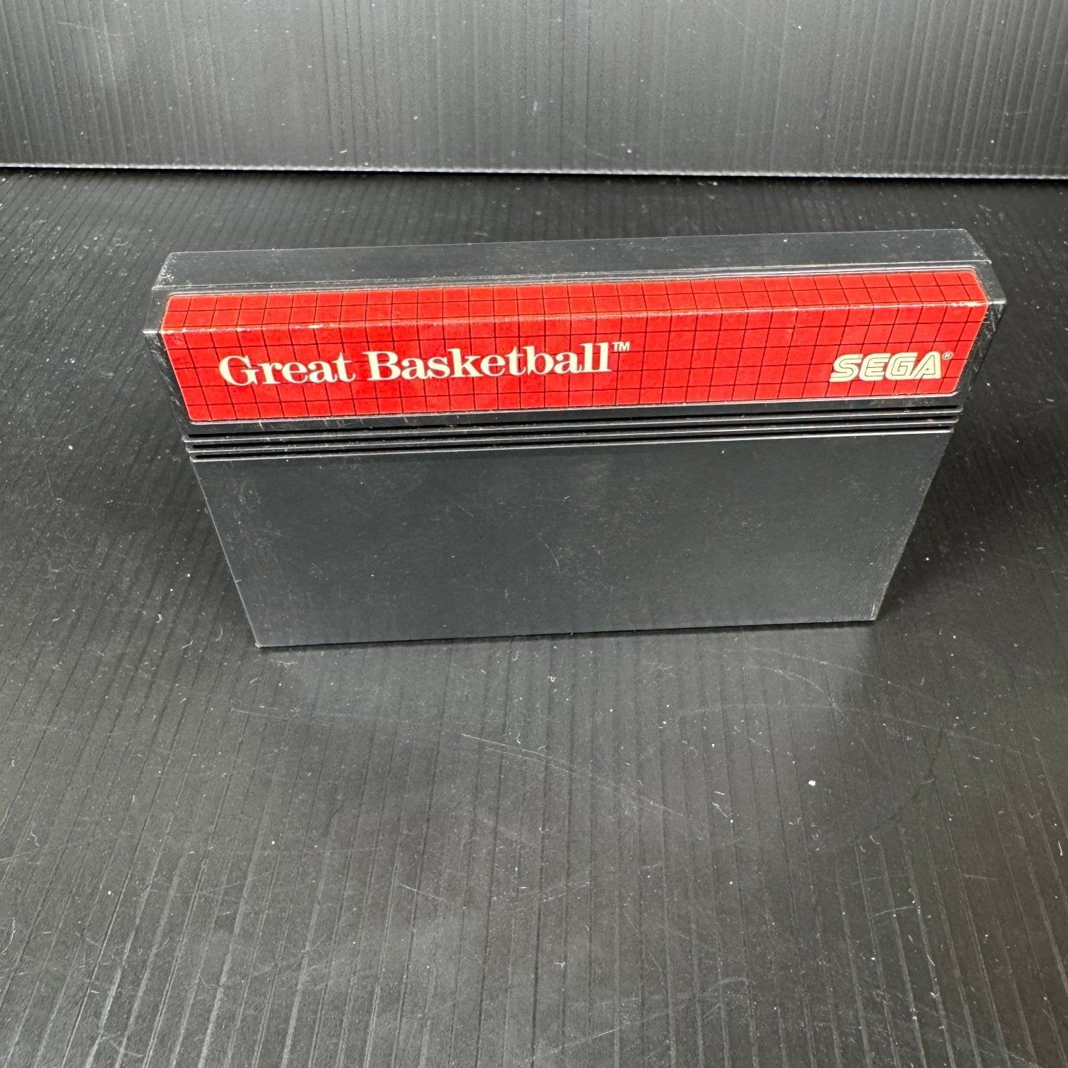 Great Basketball Sega Master System Complete CIB Video Game Multiplayer