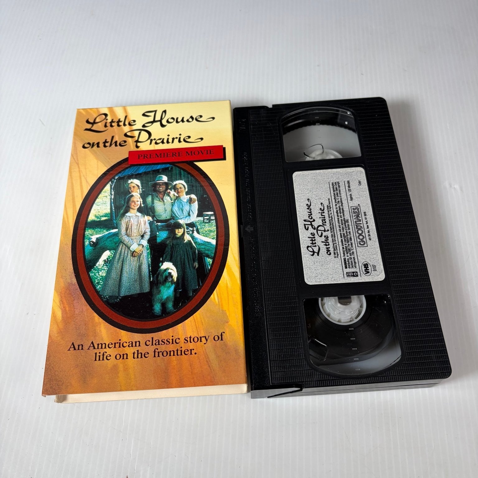 Little House on the Prairie VHS 1989 Family Premiere Movie GoodTimes