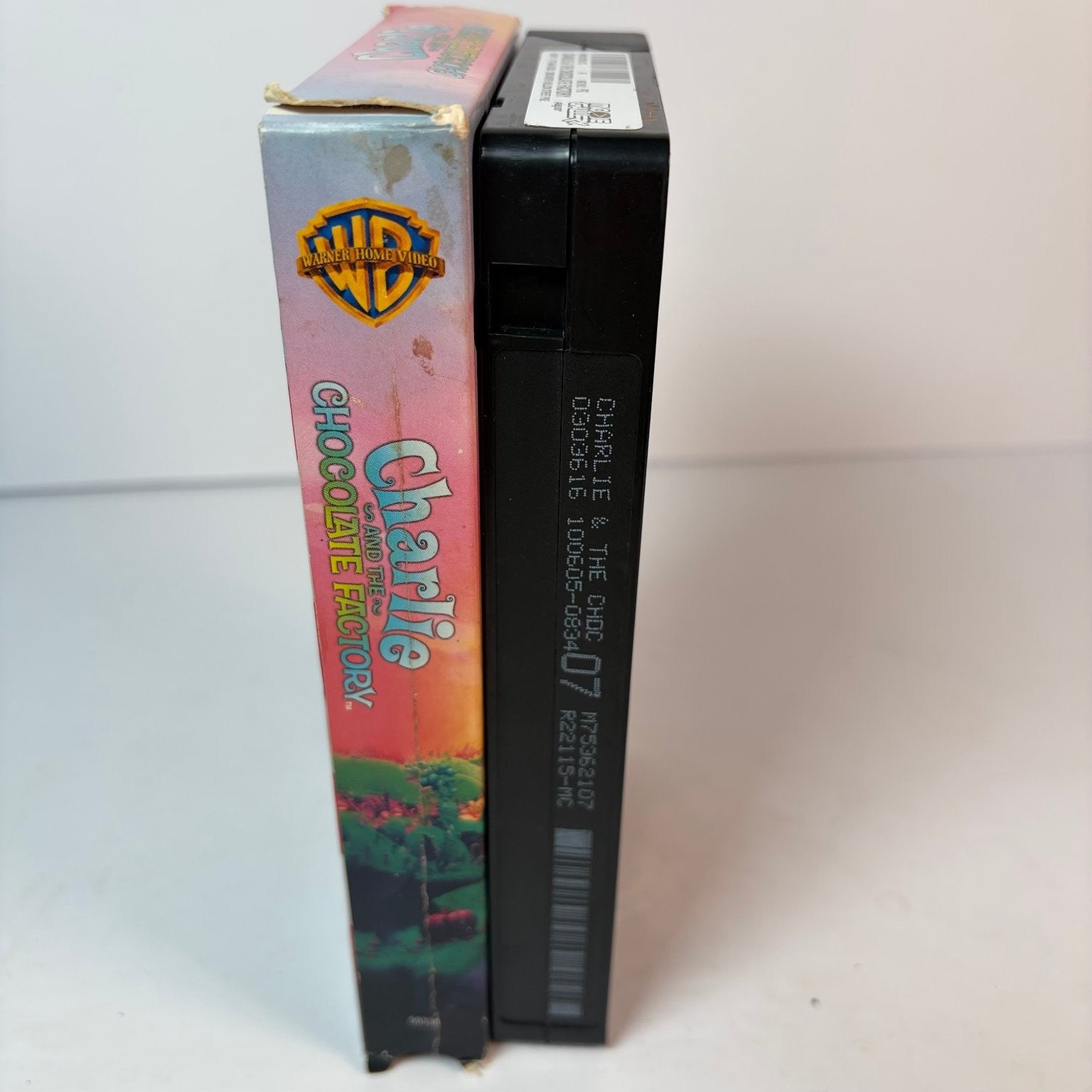 Charlie and the Chocolate Factory VHS 2005 Family Fantasy Adventure Warner