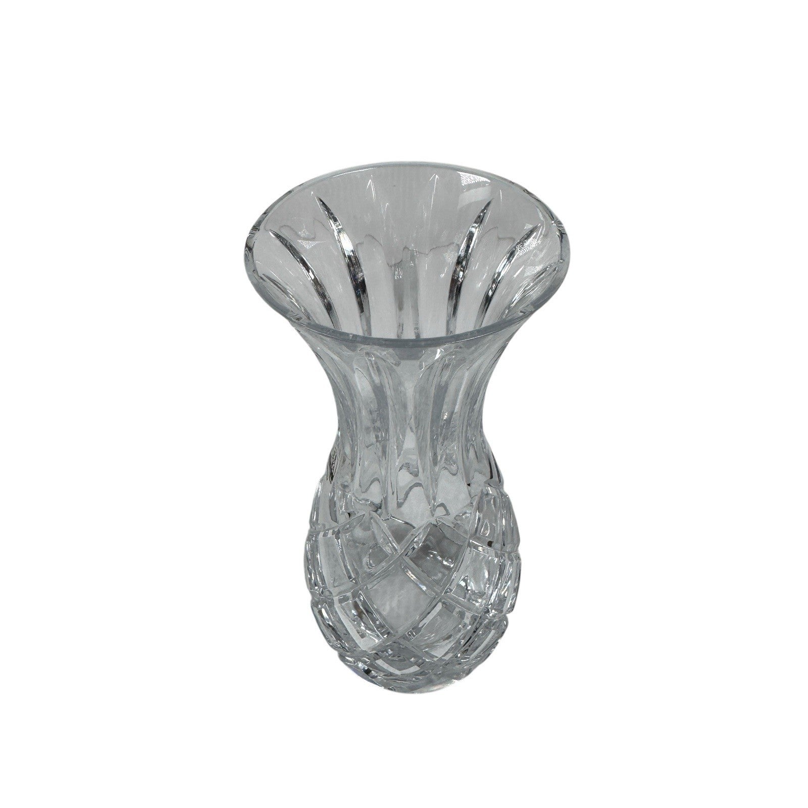 Miller Rogaska “Crawford” 7” Crystal Vase In Box