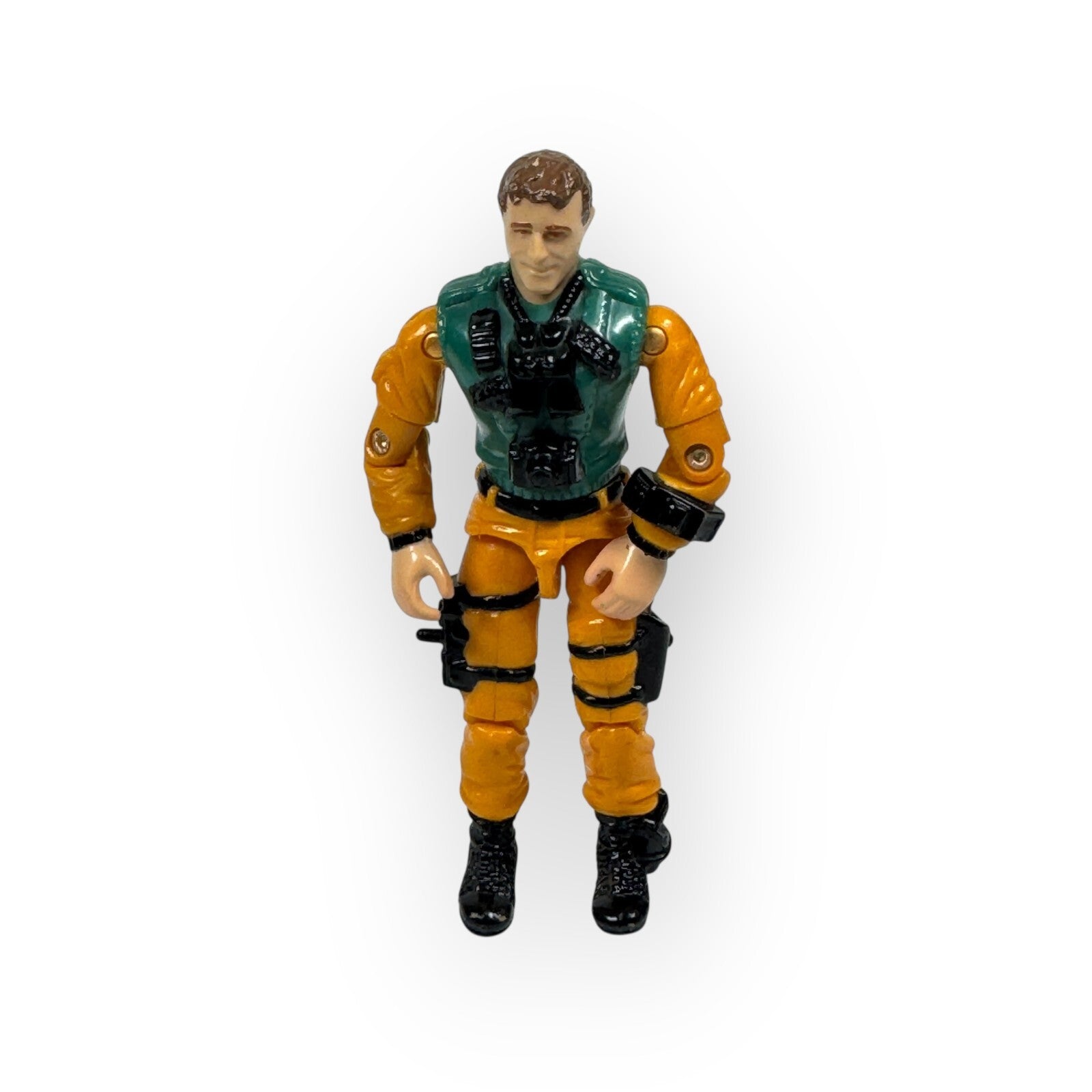 GI Joe 1989 Scoop V1 (Incomplete) w/ Backpack Hasbro Action Figure Vintage ARAH
