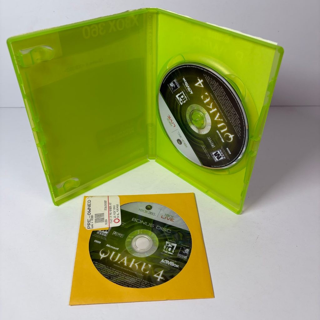 Quake 4 Xbox 360 with Bonus Disc Activision id Software FPS Shooter