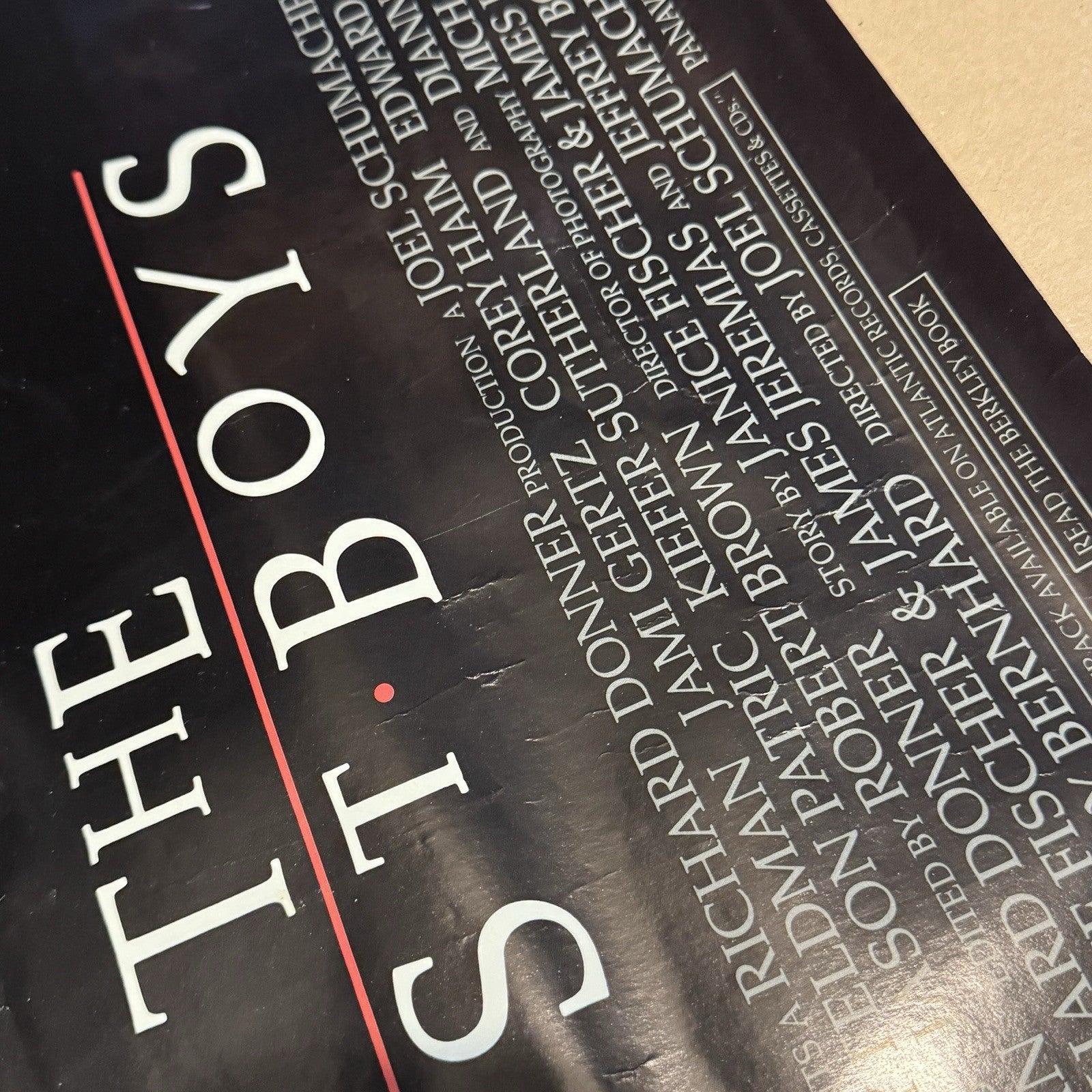Vintage The Lost Boys Original Movie Poster 1987 Movie Theater Promo 40” X 27”