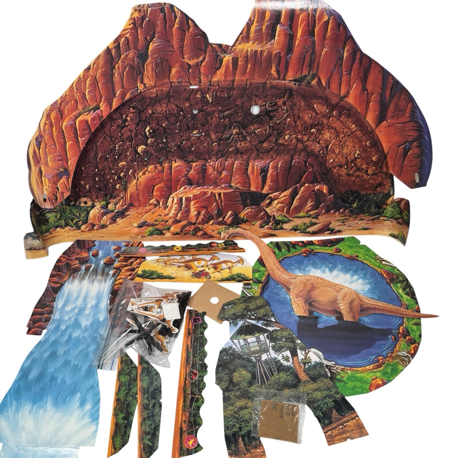 The Lost World Electronic Race Set Accessories (No Cars Or T-Rex)