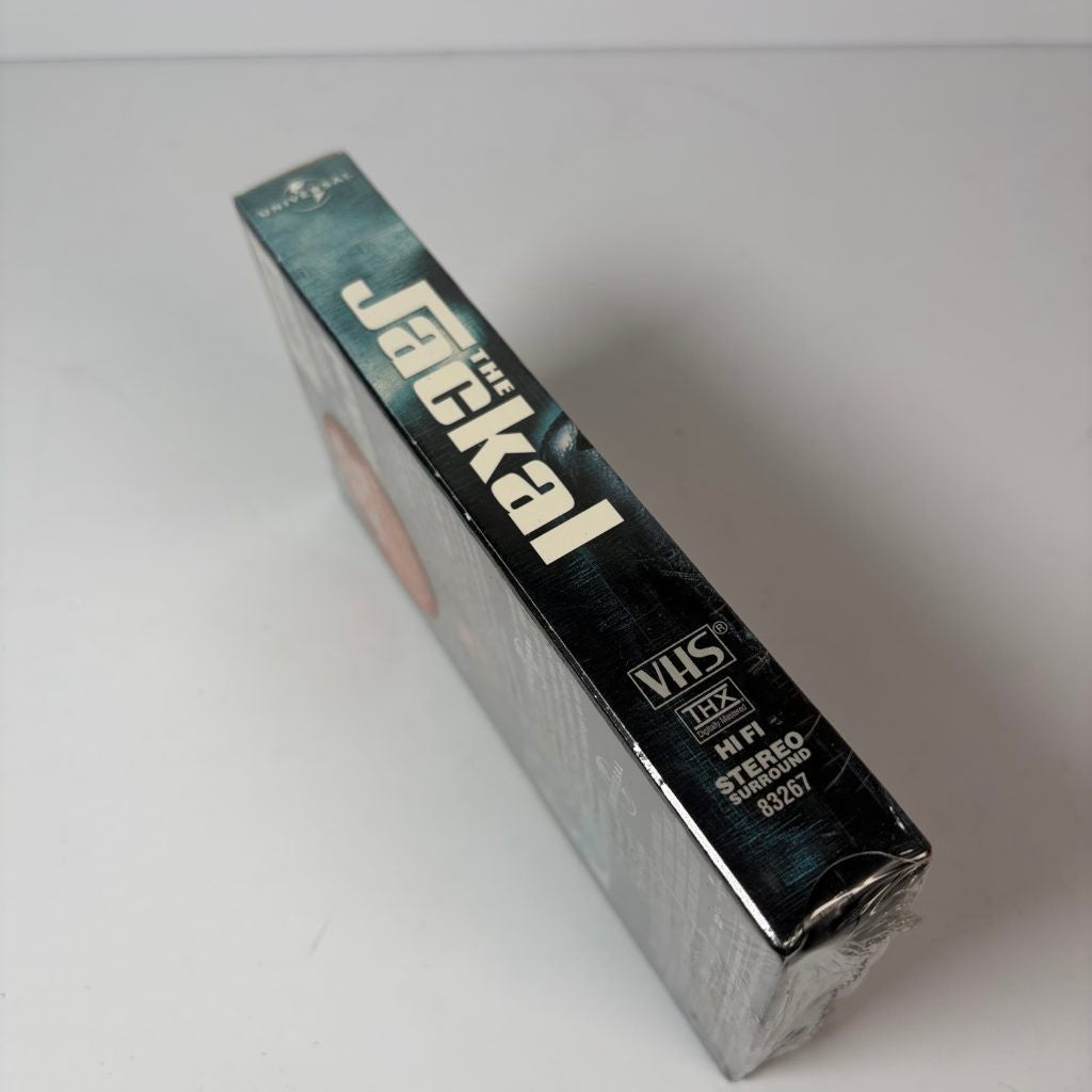 The Jackal VHS Bruce Willis Richard Gere SEALED 1998 Universal Behind-the-Scenes
