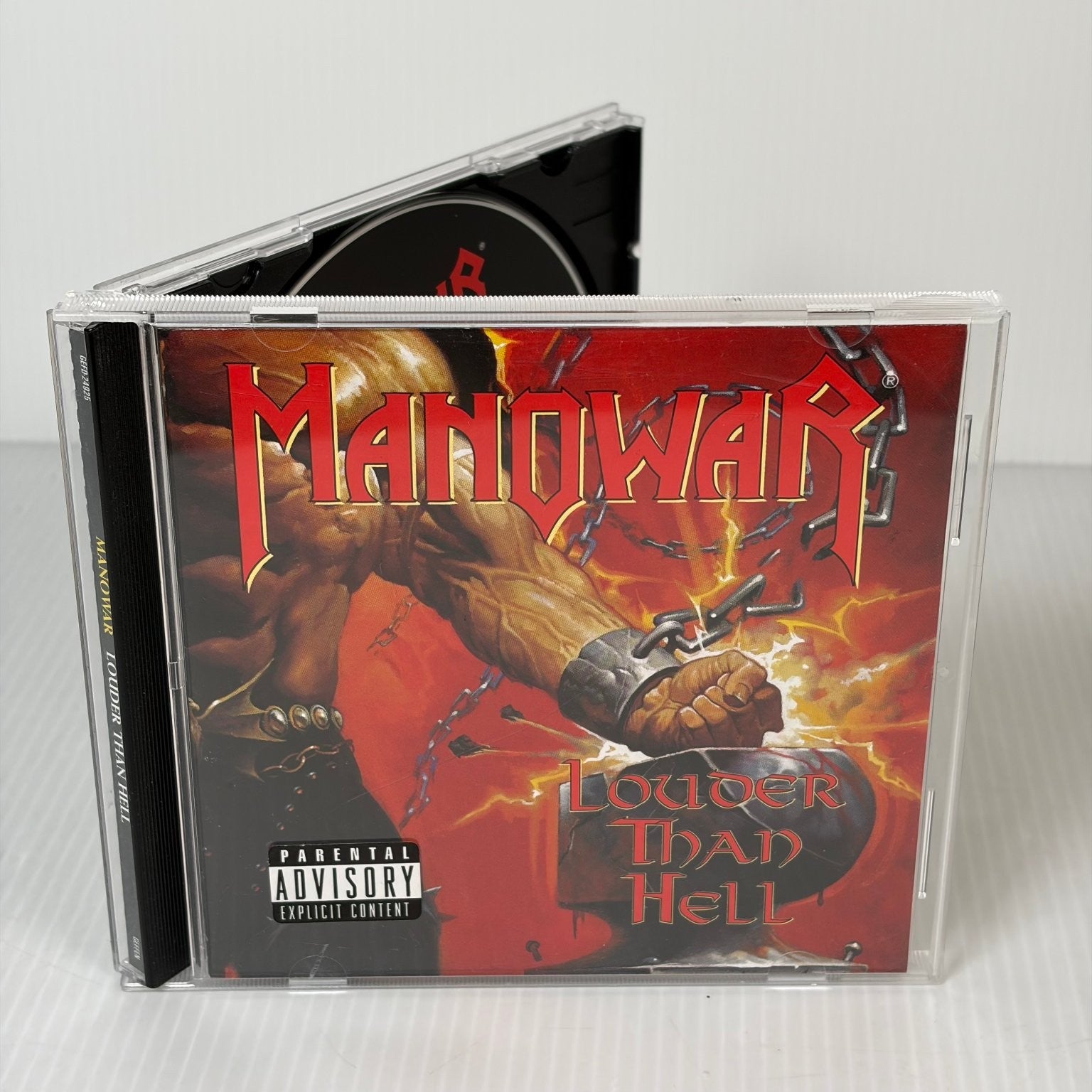 Manowar – Louder Than Hell CD 1996 Heavy Power Metal Geffen Records