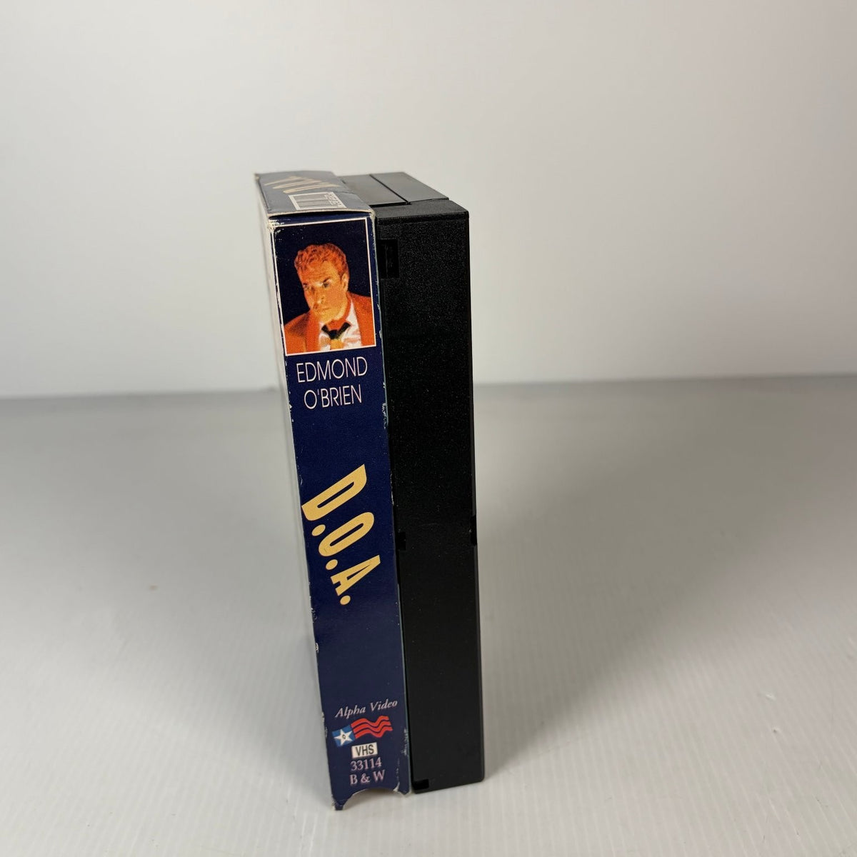 D.O.A. VHS 1950 Film Noir Edmond O'Brien Alpha Video Classic Thriller 1995