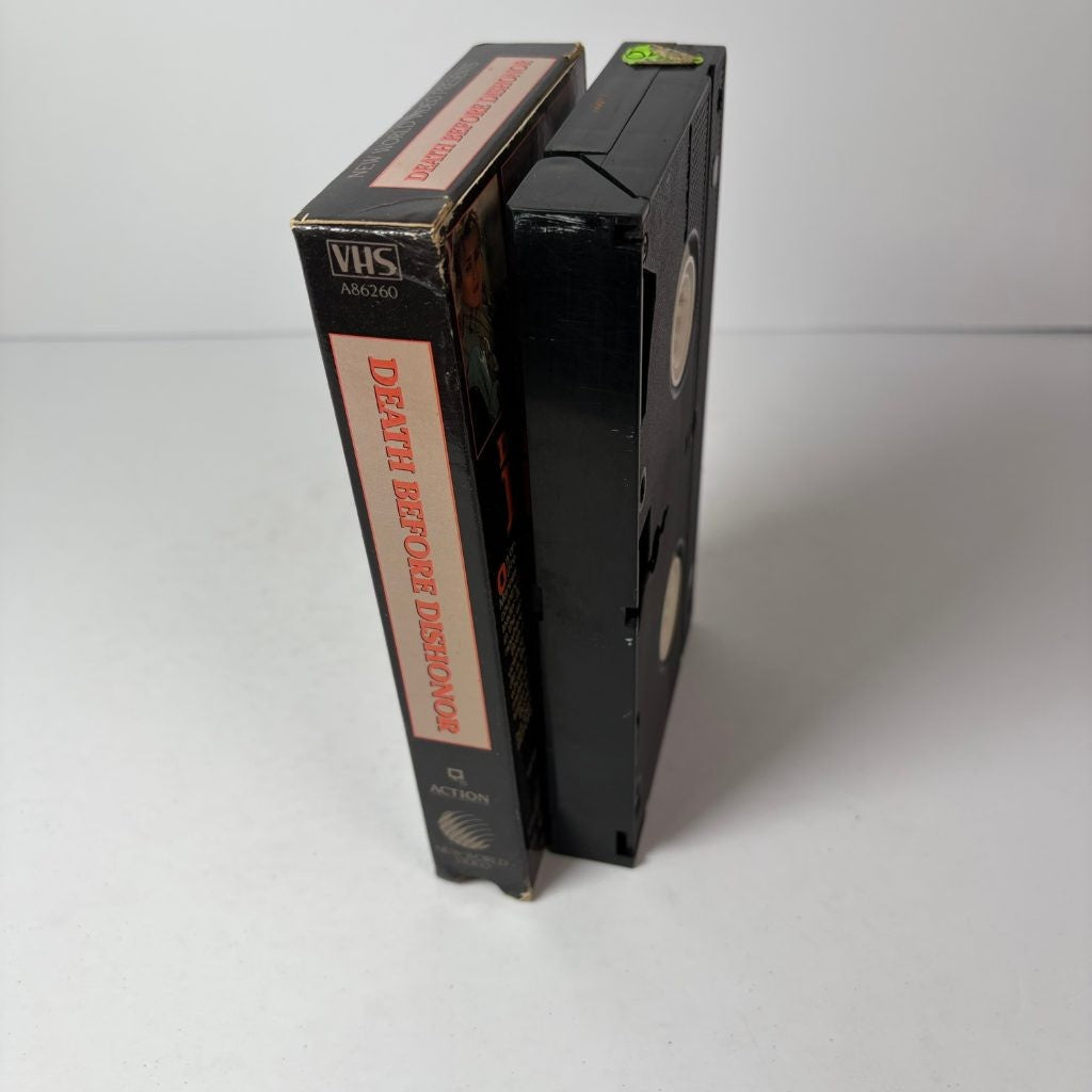 Death Before Dishonor VHS 1987 New World Video Fred Dryer Action Ex-Rental