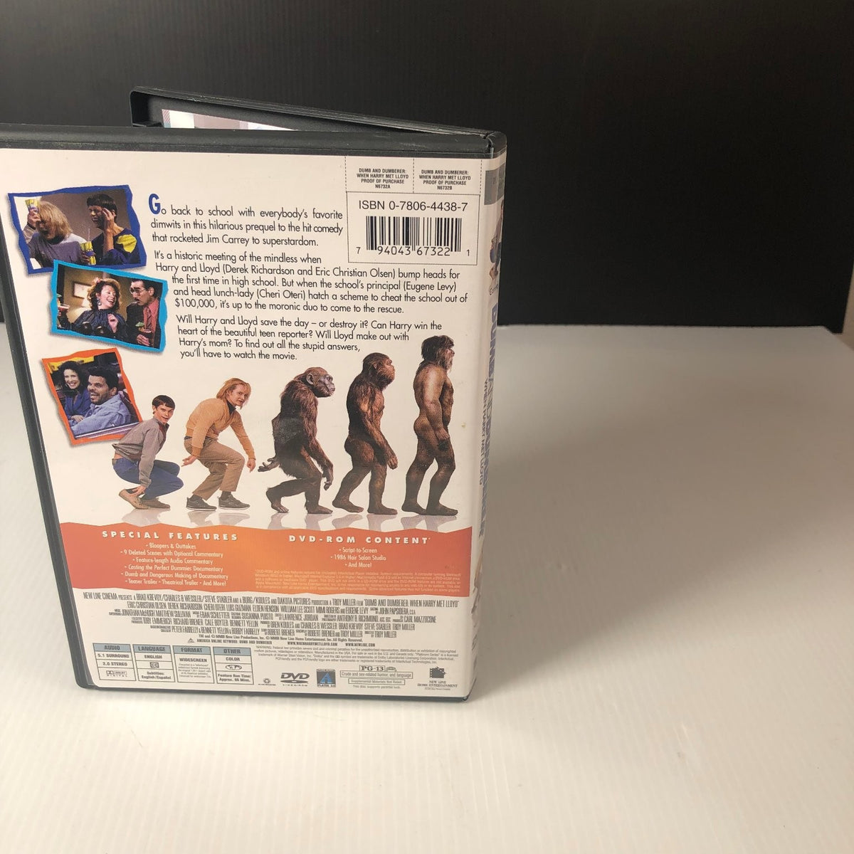 Dumb and Dumberer DVD 2003 New Line Platinum Series Comedy