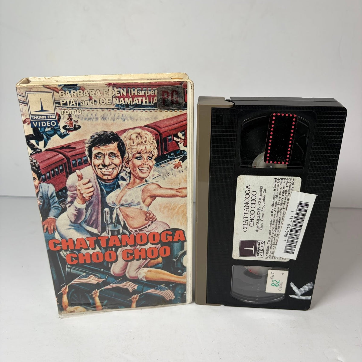 Chattanooga Choo Choo VHS 1984 Comedy Barbara Eden Thorn EMI Video Clamshell