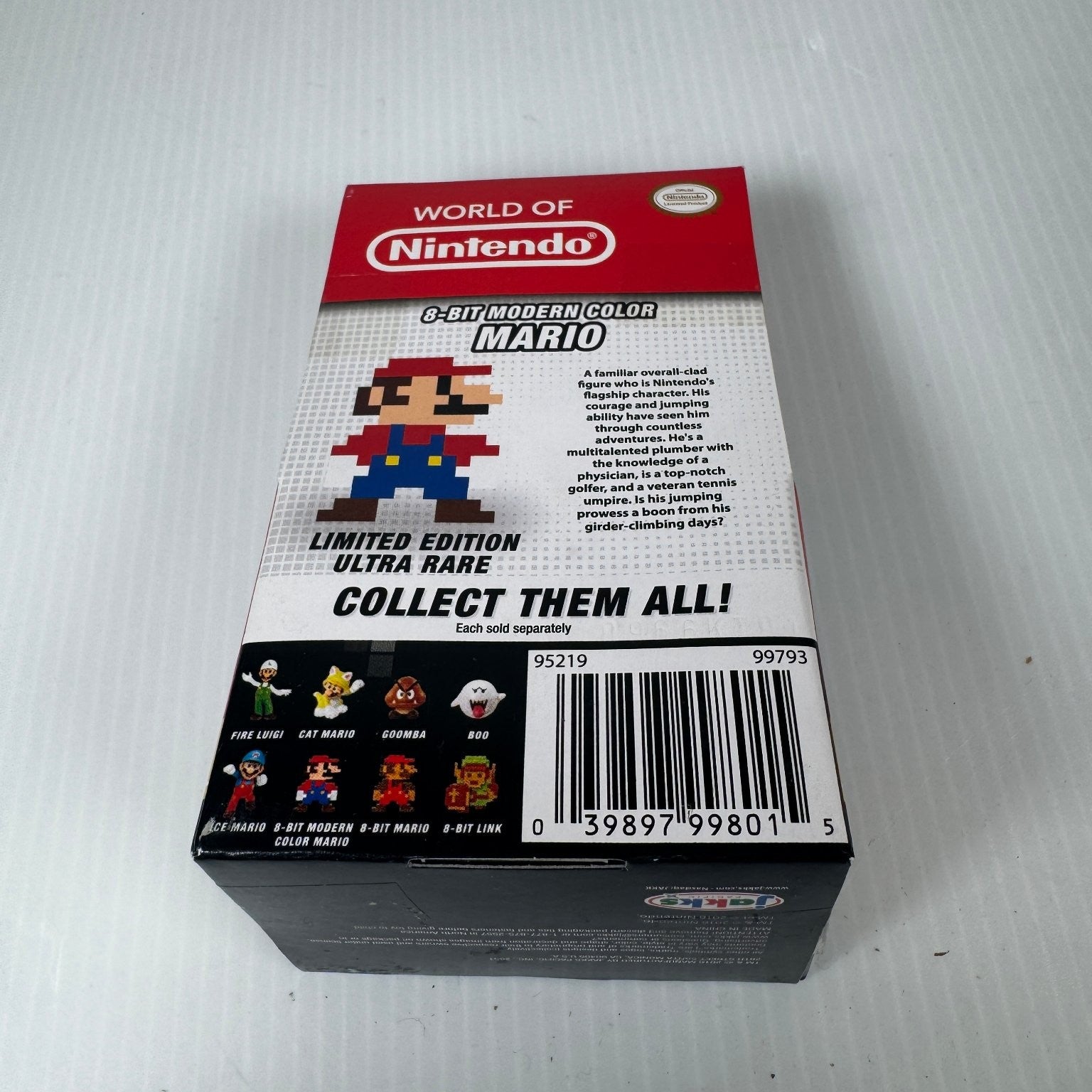8-Bit Modern Color Mario 2.5" Figure Limited Edition World of Nintendo