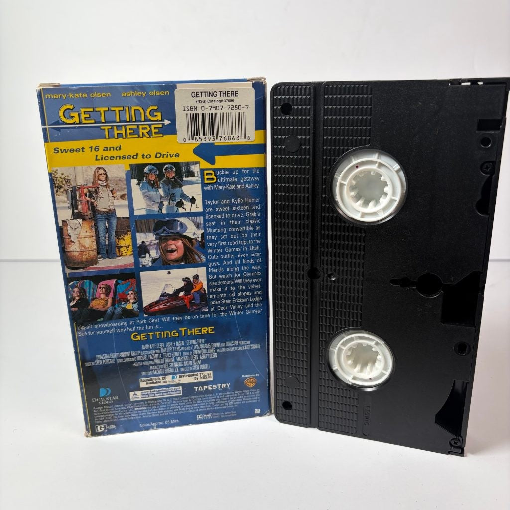 Getting There VHS Mary-Kate & Ashley Olsen Sweet 16 Dualstar Video 2002