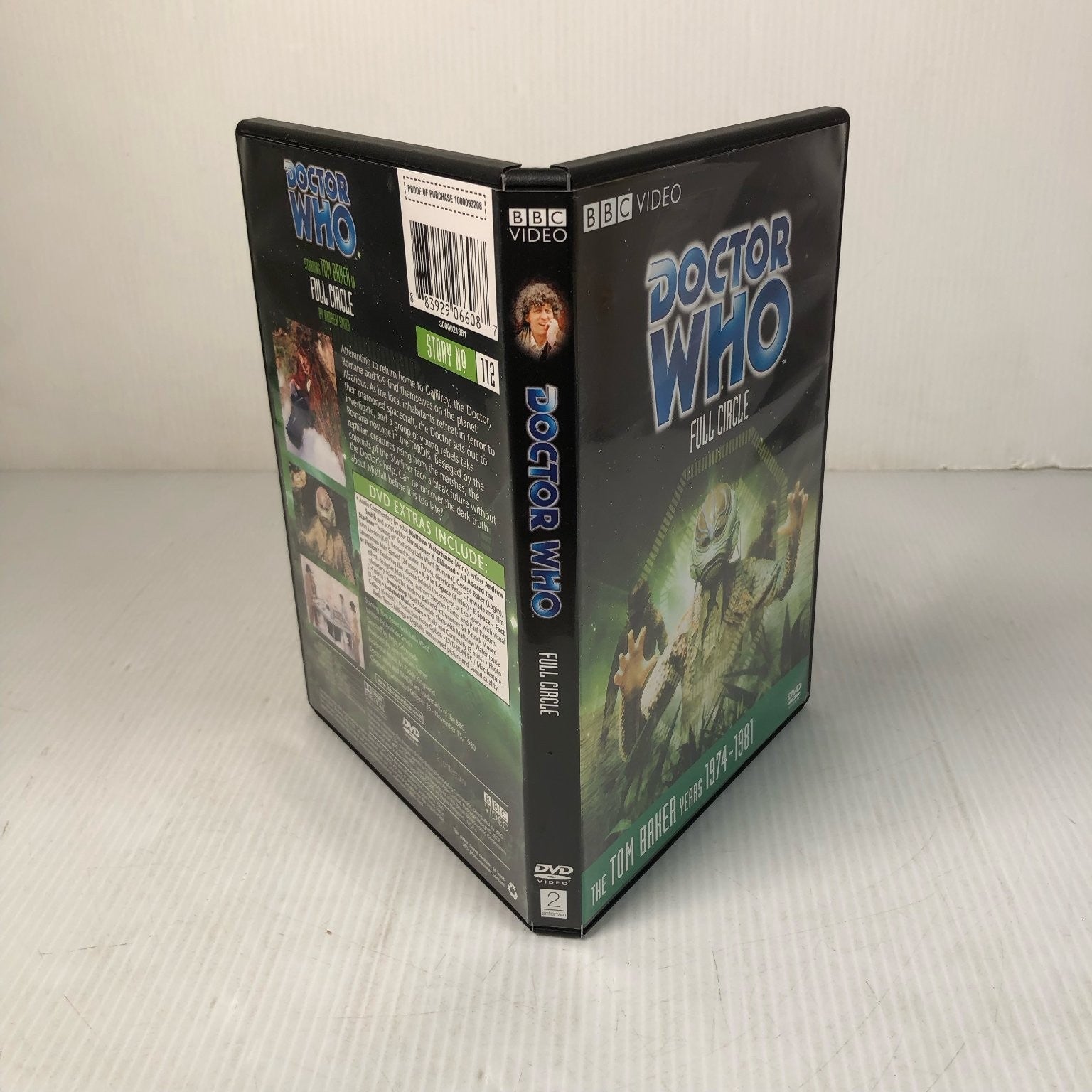 Doctor Who: Full Circle DVD 2007 Tom Baker Lalla Ward BBC Video Story 112