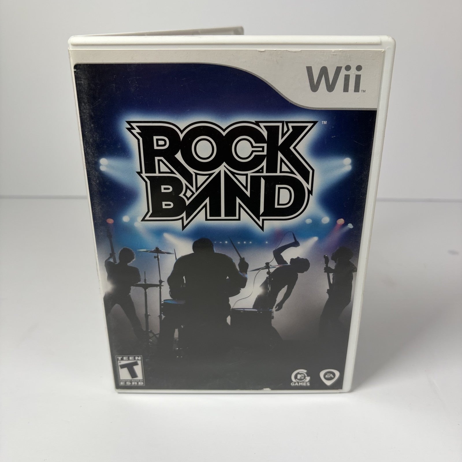 Rock Band - Nintendo Wii Video Game (2007) Complete w/ Manual & Case EA Harmonix
