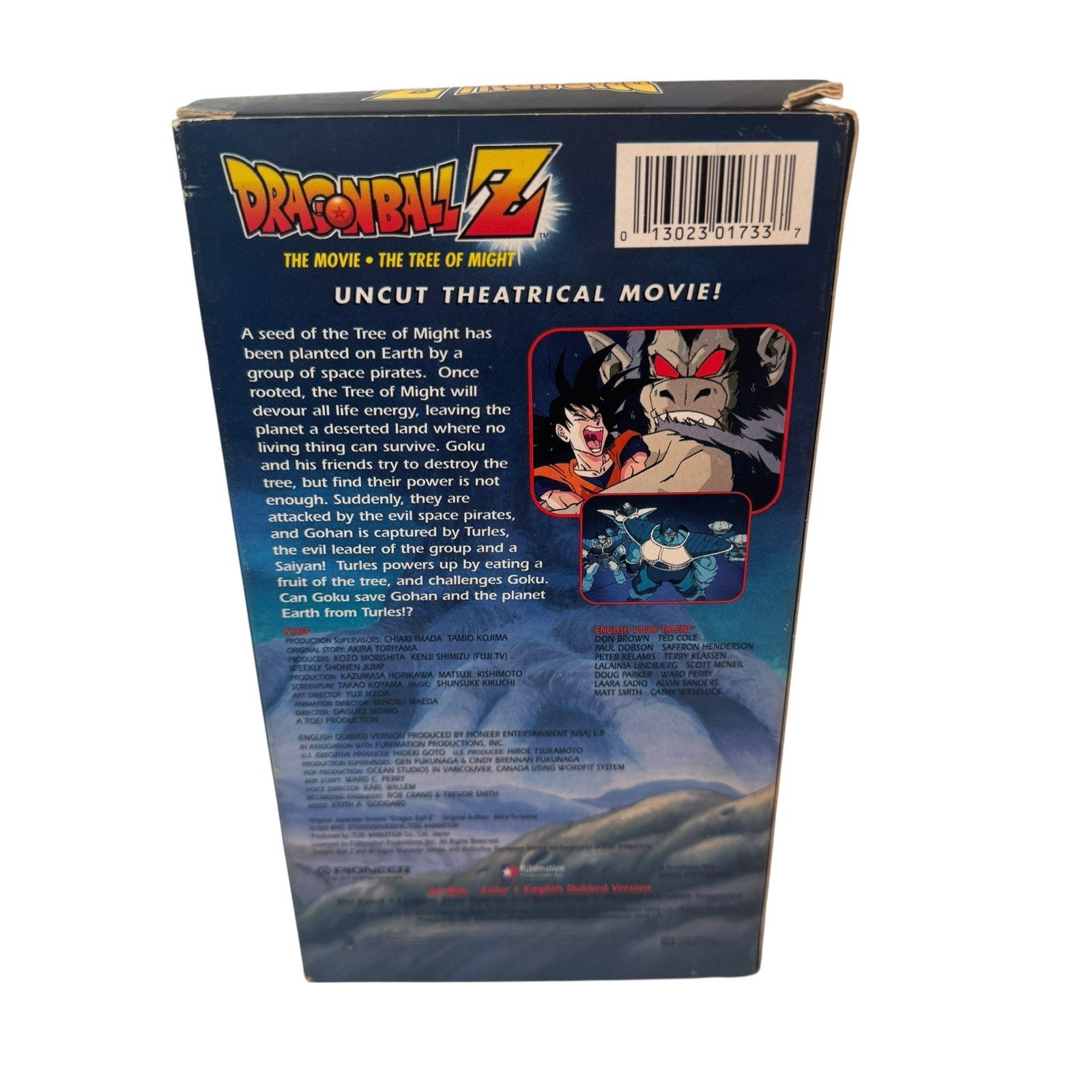 Dragon Ball Z: The Movie - The Tree of Might (VHS, 1998, Dubbed) Anime