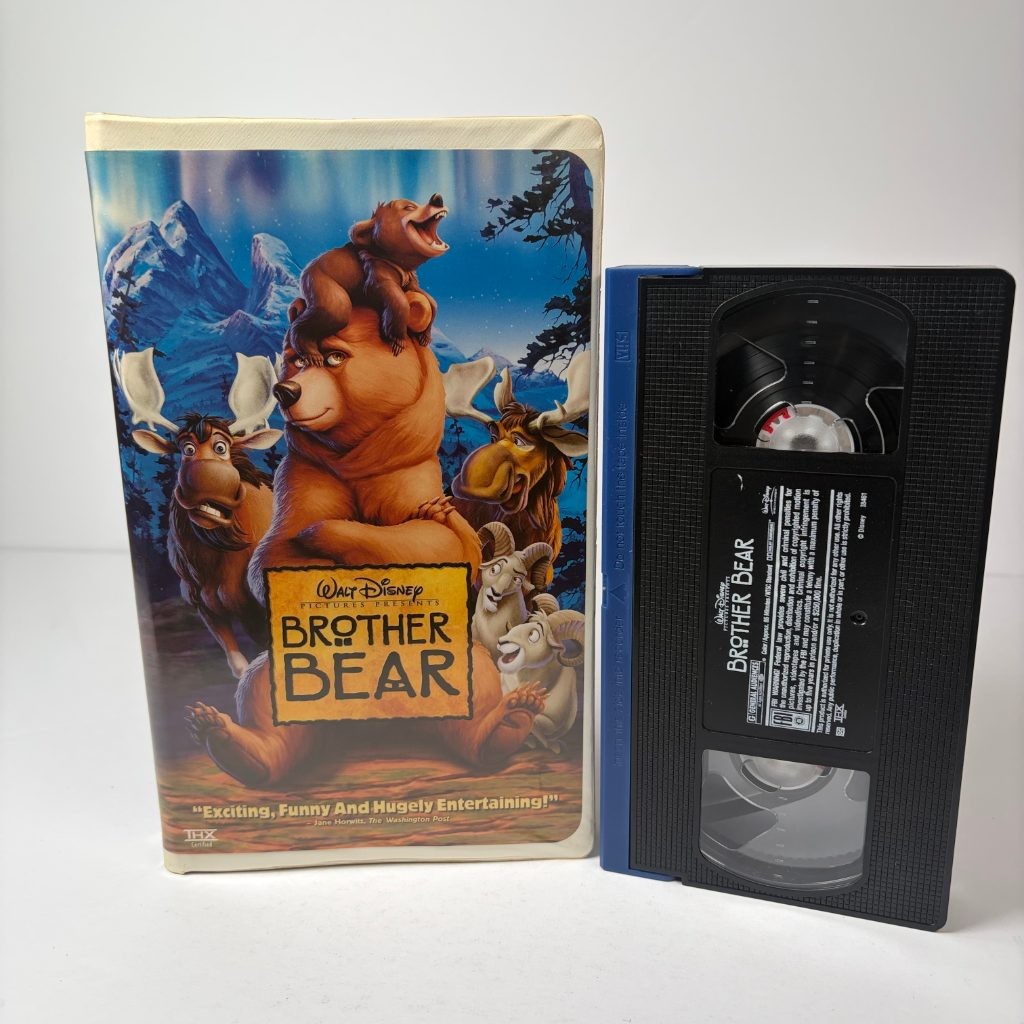 Brother Bear VHS Walt Disney 2004 Clamshell Animated Phil Collins THX