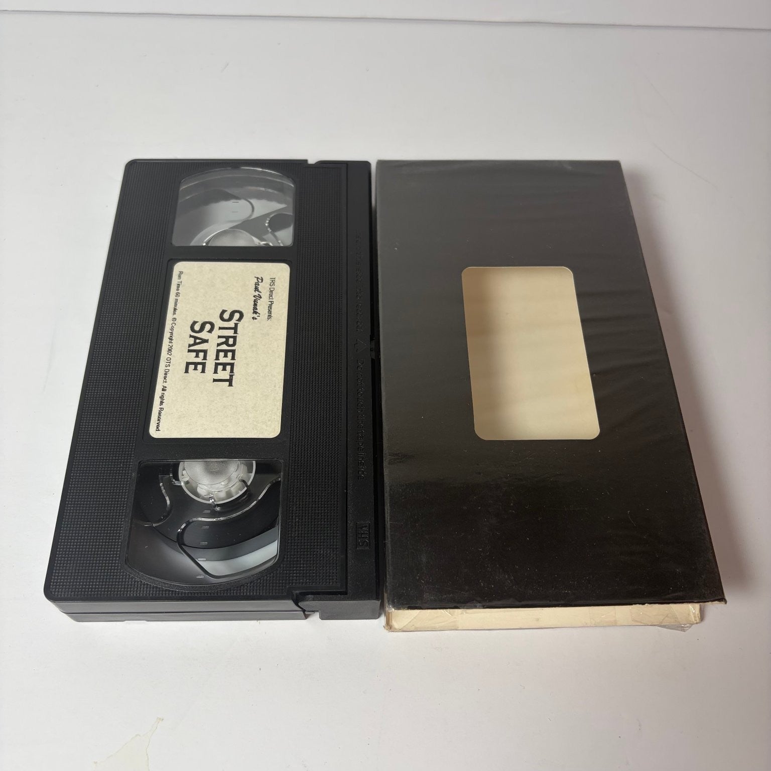 Paul Vunak's STREET SAFE VHS Tape 1997 TRS Dead Self-Defense Instructional
