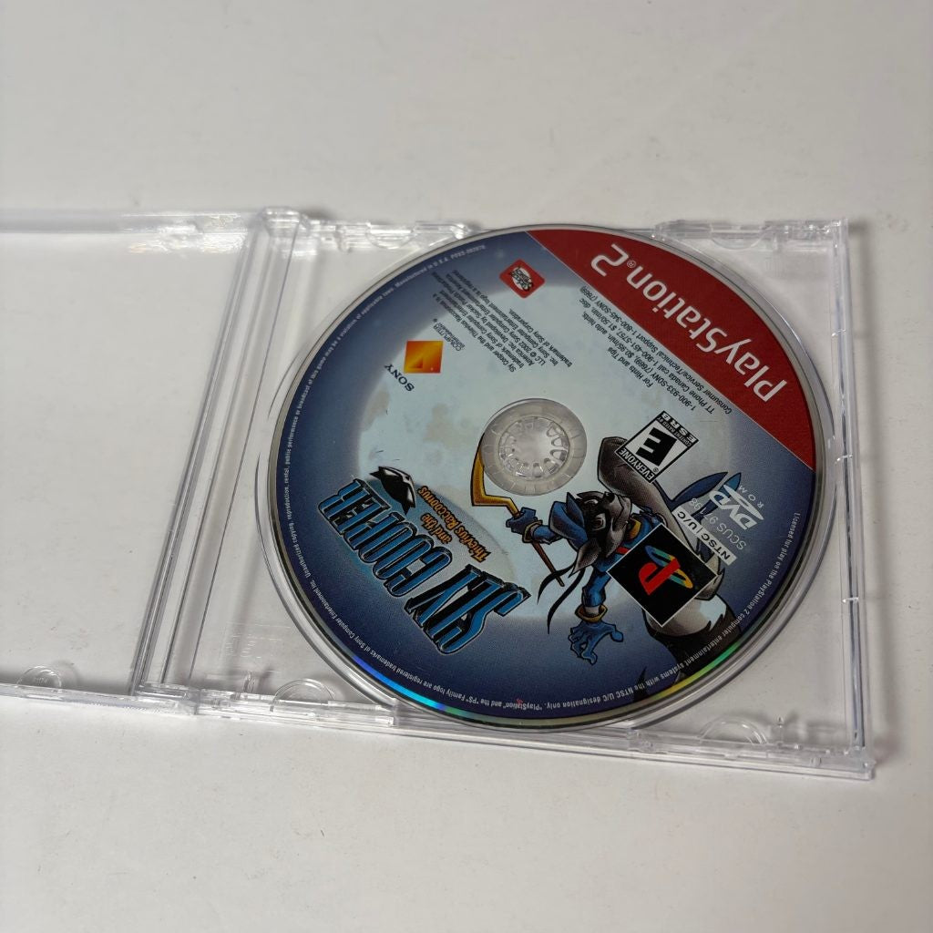 Sly Cooper and the Thievius Raccoonus PlayStation 2 PS2 Disc Only