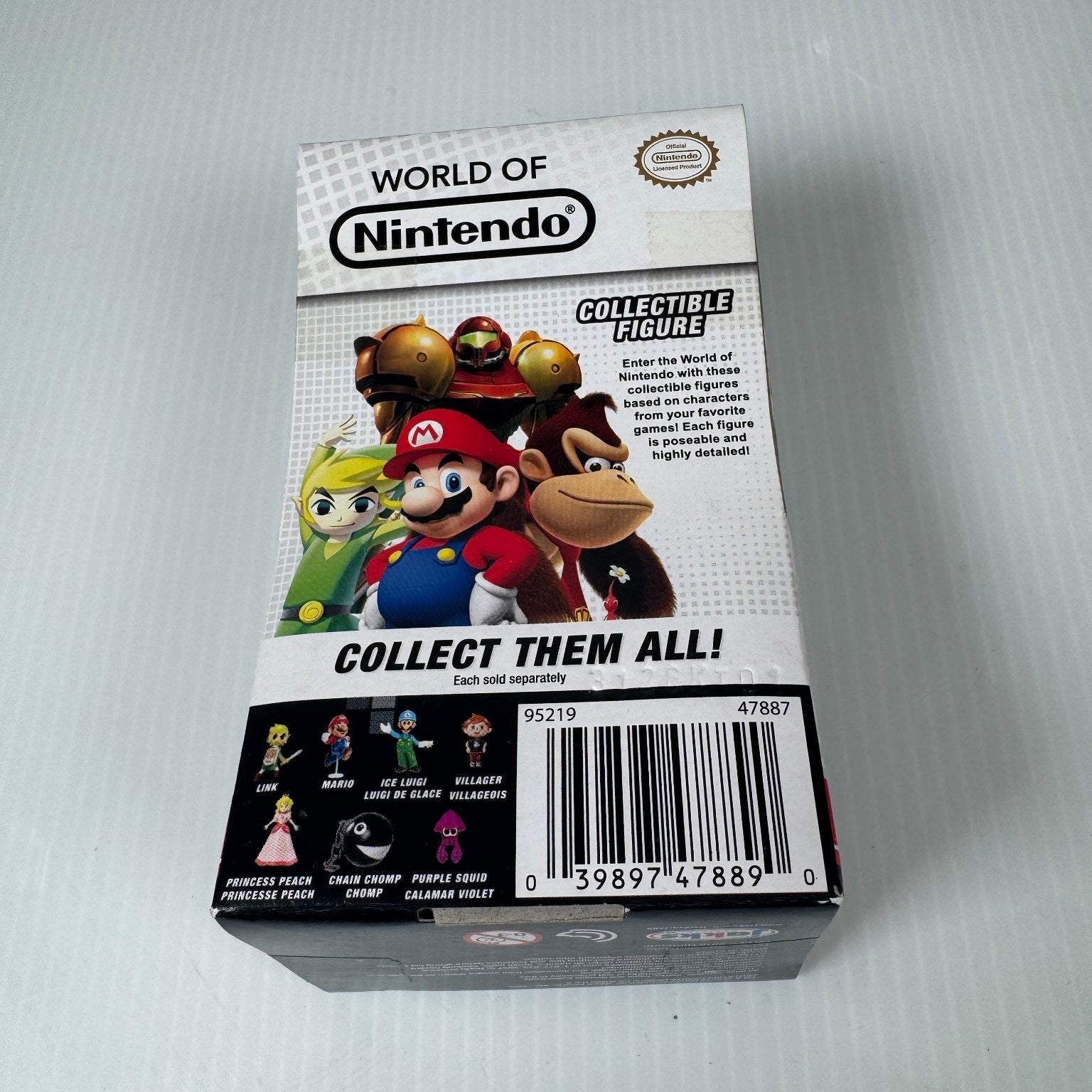 World of Nintendo Luigi Action Figure Super Mario 2.5" Collectible