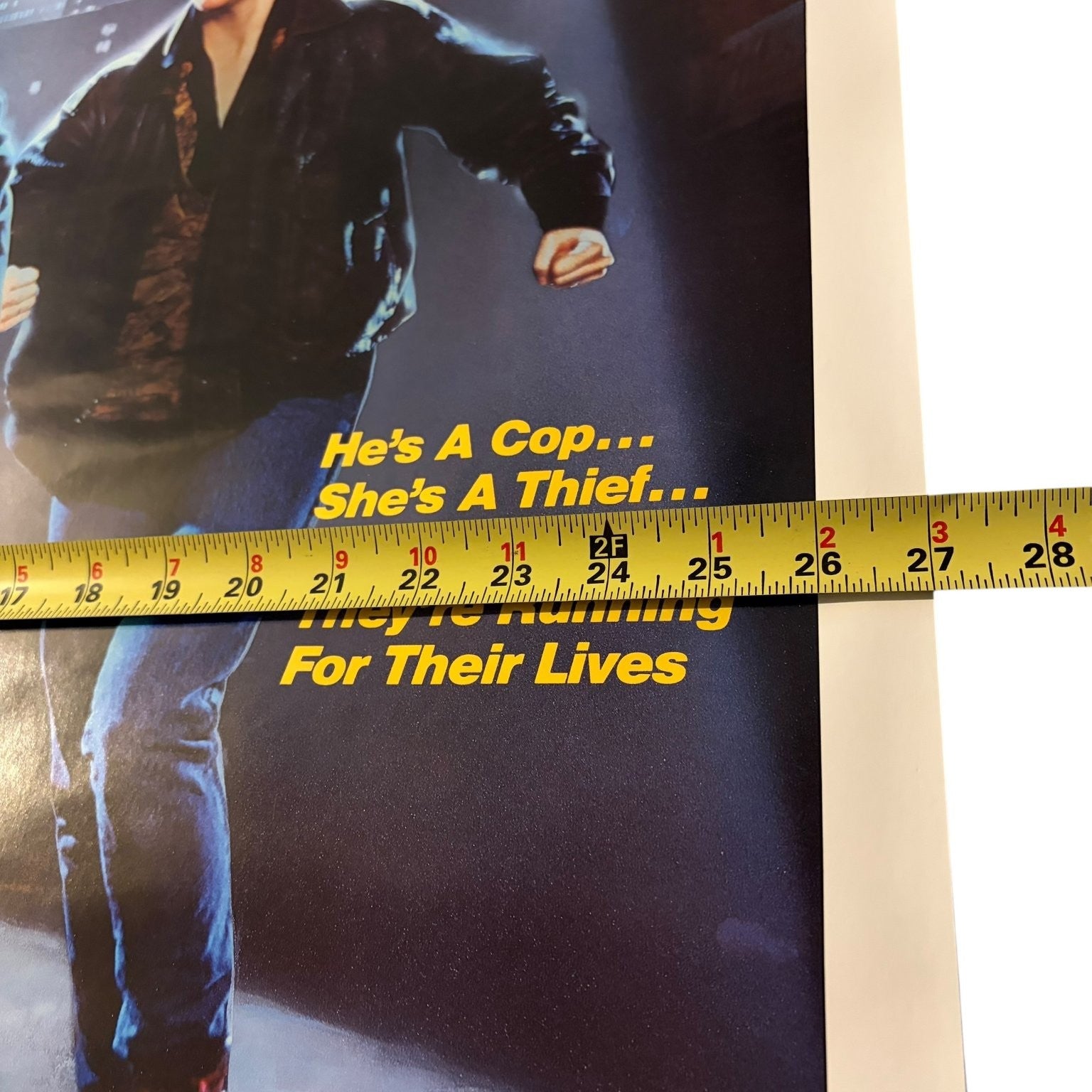 Vintage Murphy's Law 1986 One-Sheet Movie Poster Charles Bronson Action 27"x40"