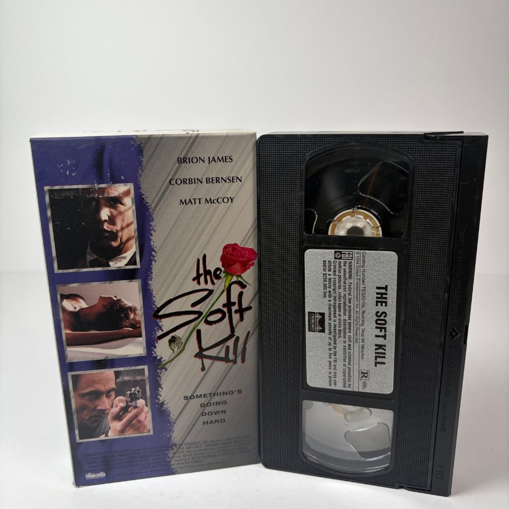 The Soft Kill VHS 1994 Brion James Corbin Bernsen Matt McCoy Thriller Triboro