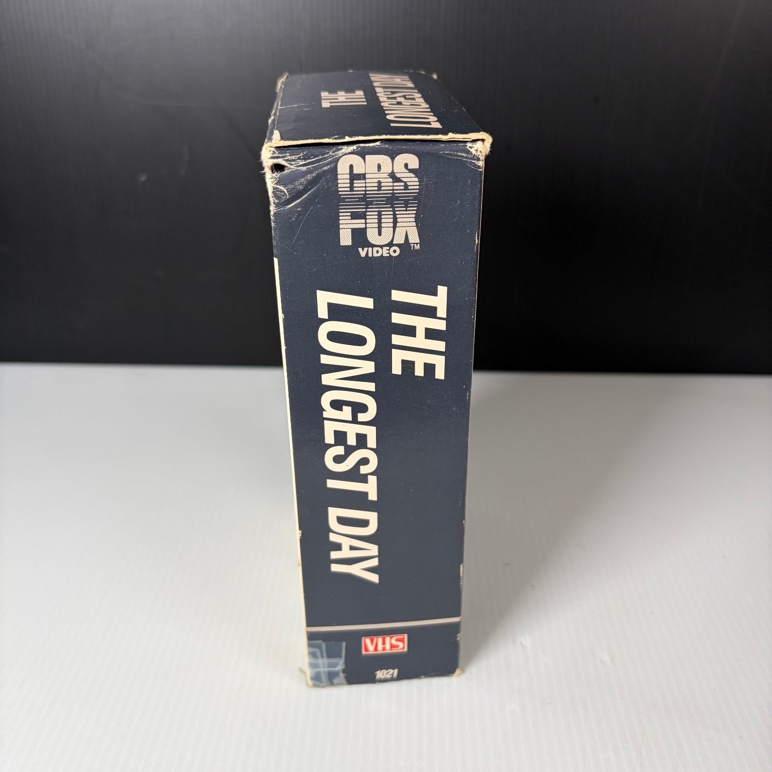 The Longest Day VHS 1962 War Classic 2-Part CBS Fox Video