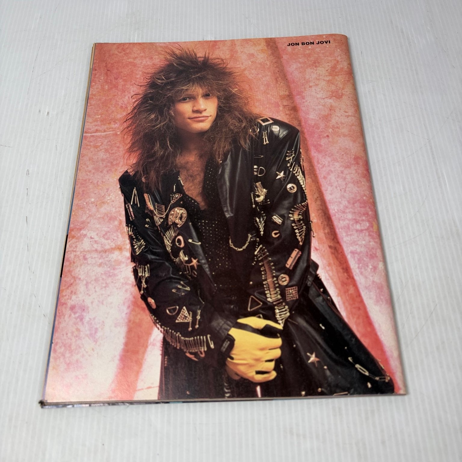 Metal Edge Magazine December 1987 Bon Jovi Motley Crue Def Leppard Hard Rock