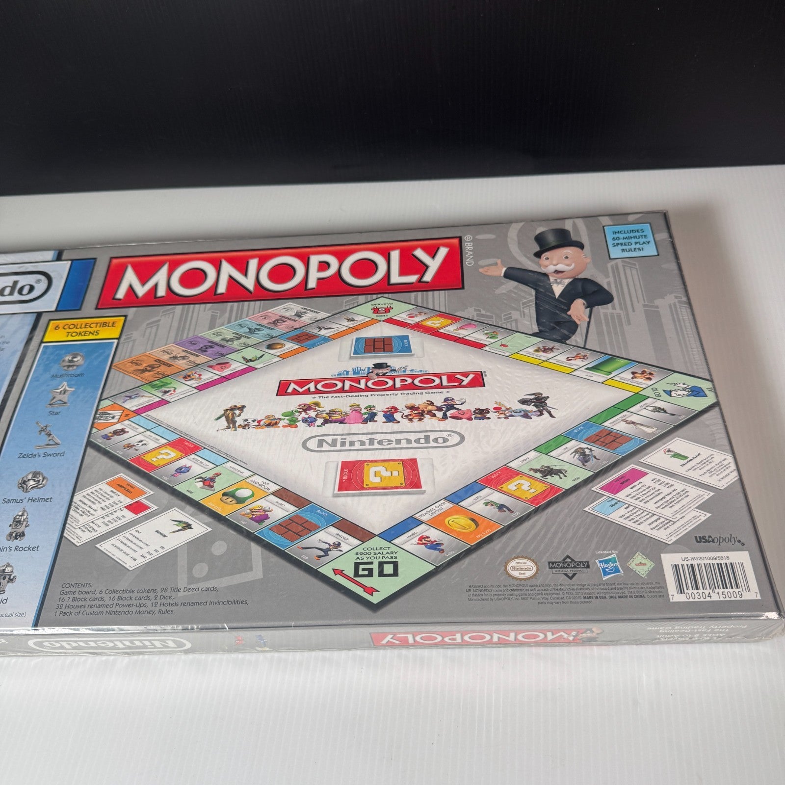 Monopoly Nintendo Game Edition Collectors Super Mario Sealed New Board Game