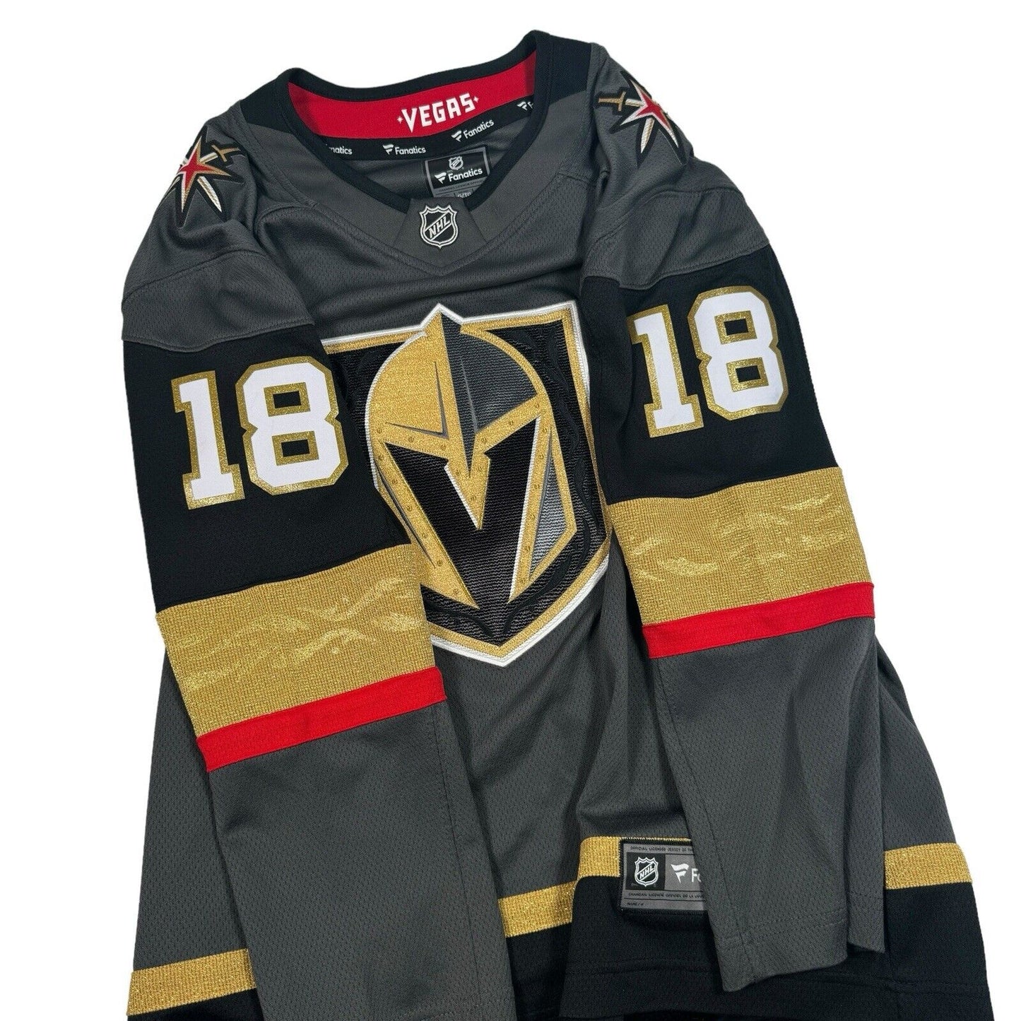 Las Vegas Golden Knights Neal #18 Size Youth L/XL Fanatics Jersey