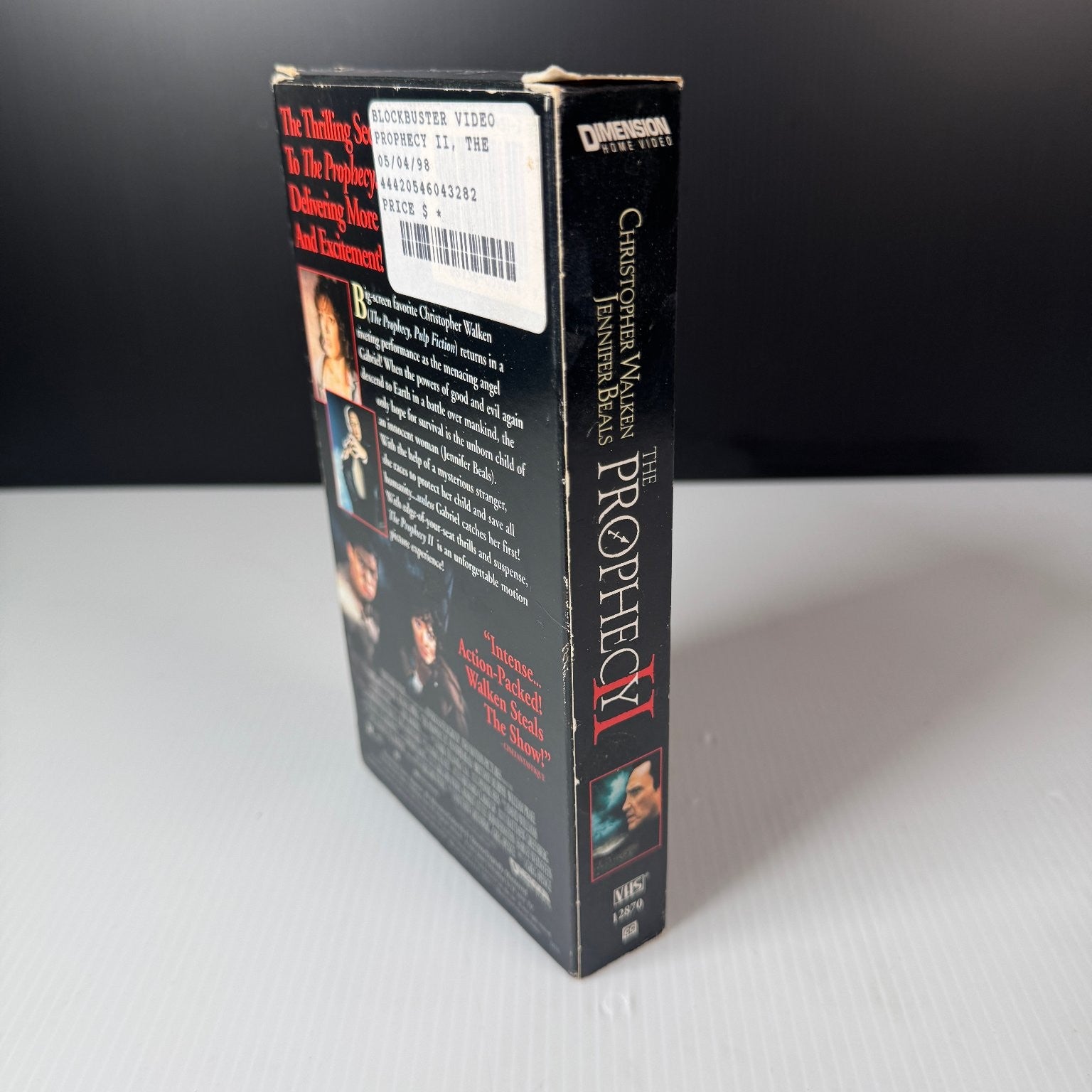 The Prophecy II VHS 1998 Horror Thriller Original Release Dimension