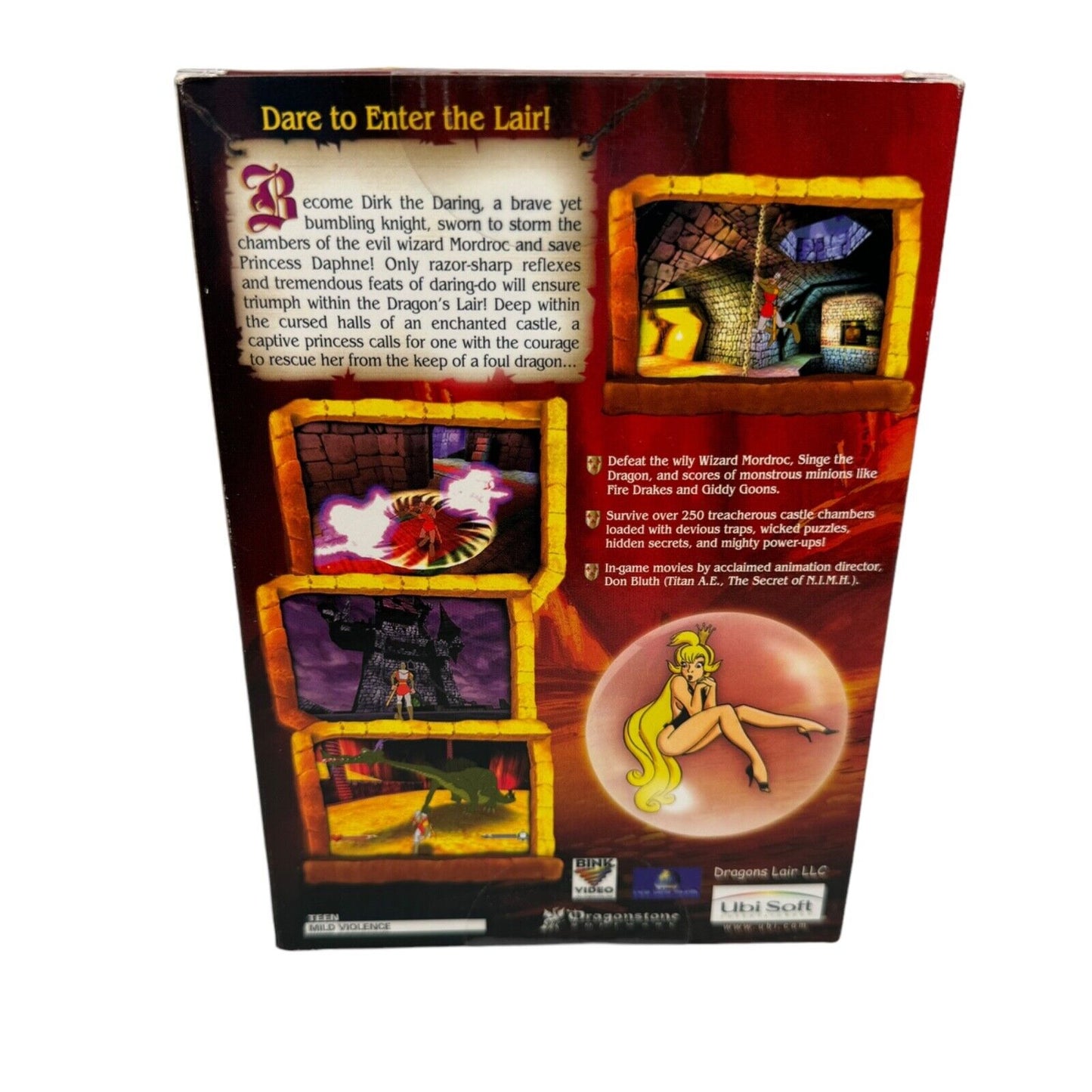 Dragon's Lair PC Game 3D: Return to the Lair (PC, 2002)