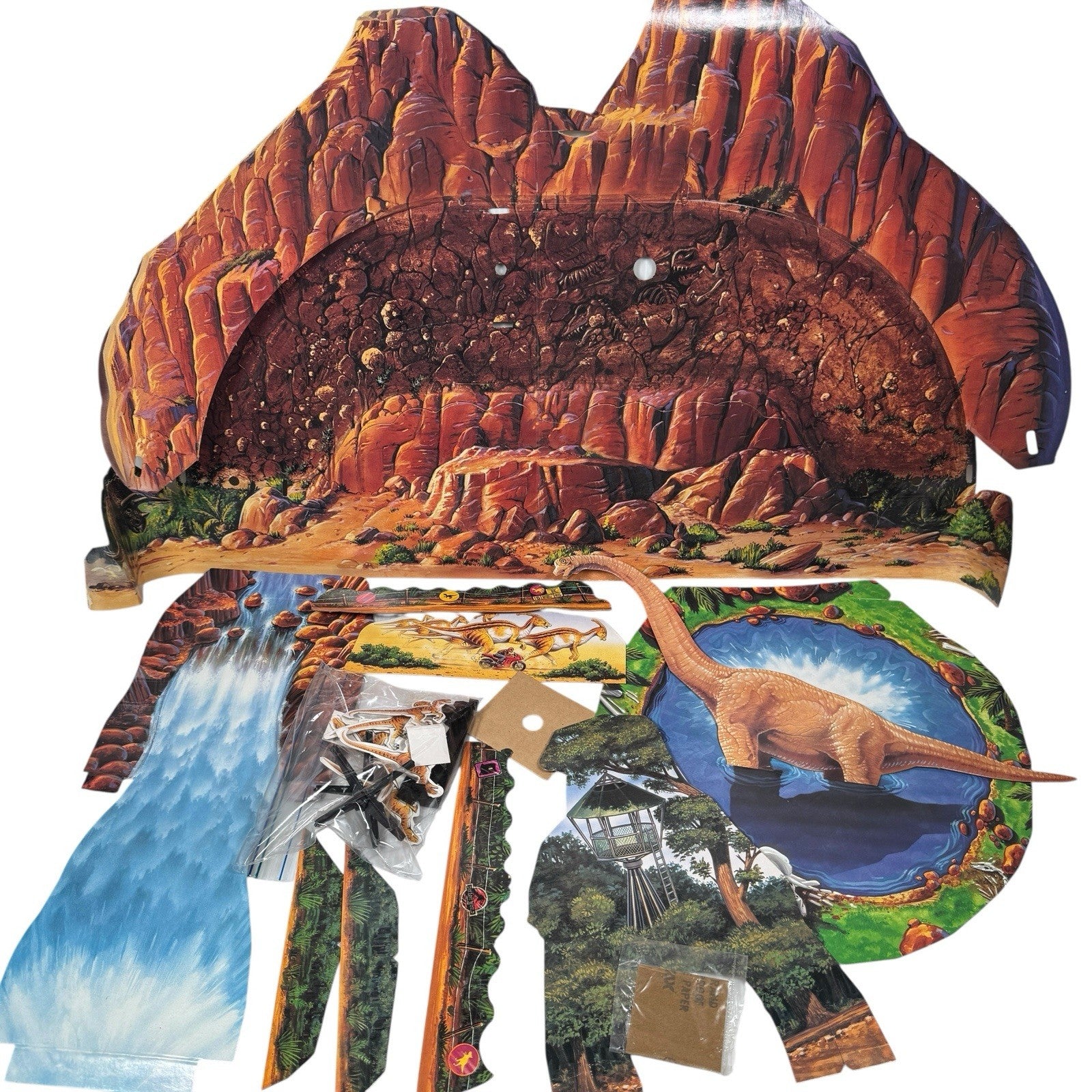 The Lost World Electronic Race Set Accessories (No Cars Or T-Rex)