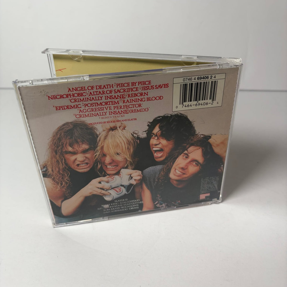 Slayer – Reign In Blood Expanded Edition CD American Recordings Thrash Metal