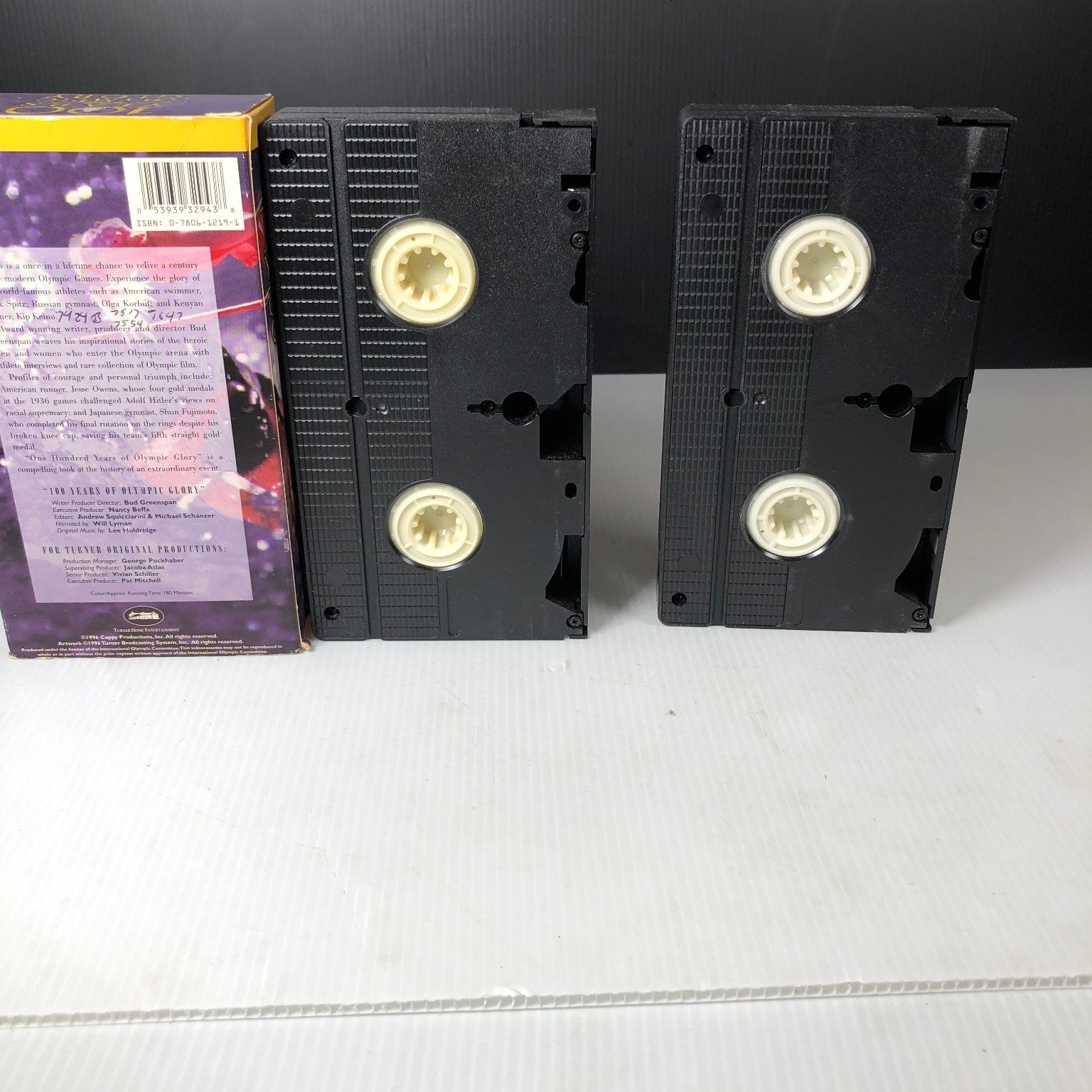 100 Years of Olympic Glory VHS 1996 Sports Documentary Turner Home