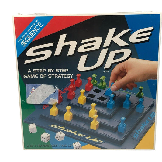 Vtg 1997 JAX Shake Up Board Game Brand New Factory Sealed 90s Strategy NOS